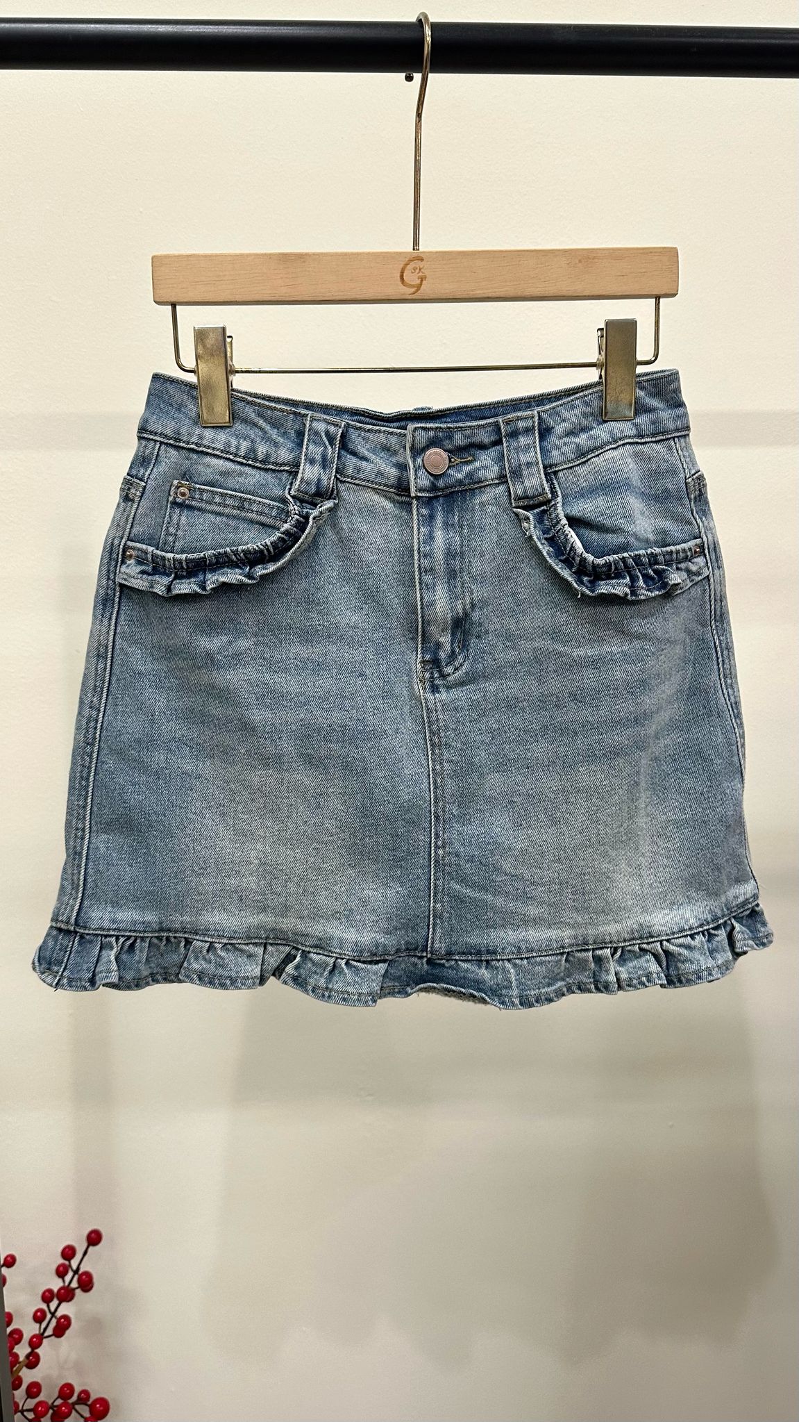 (D2006)Denim Skirt