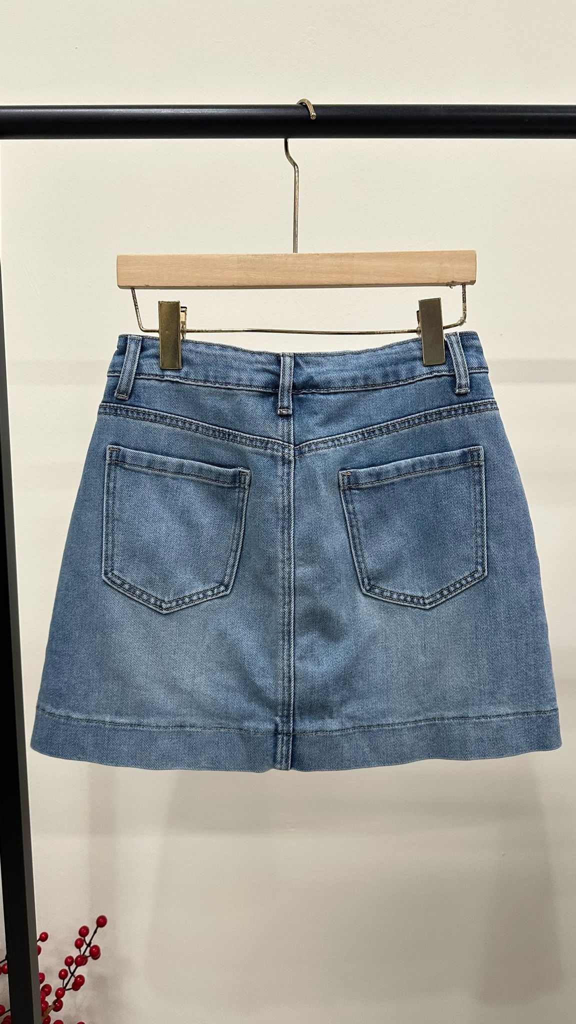 (D2007)Denim Skirt