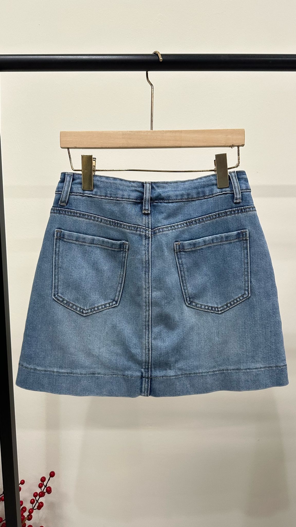 (D2007)Denim Skirt