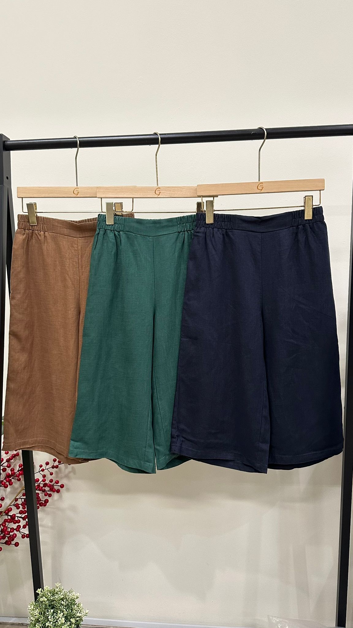 (D2053)Linen Pants