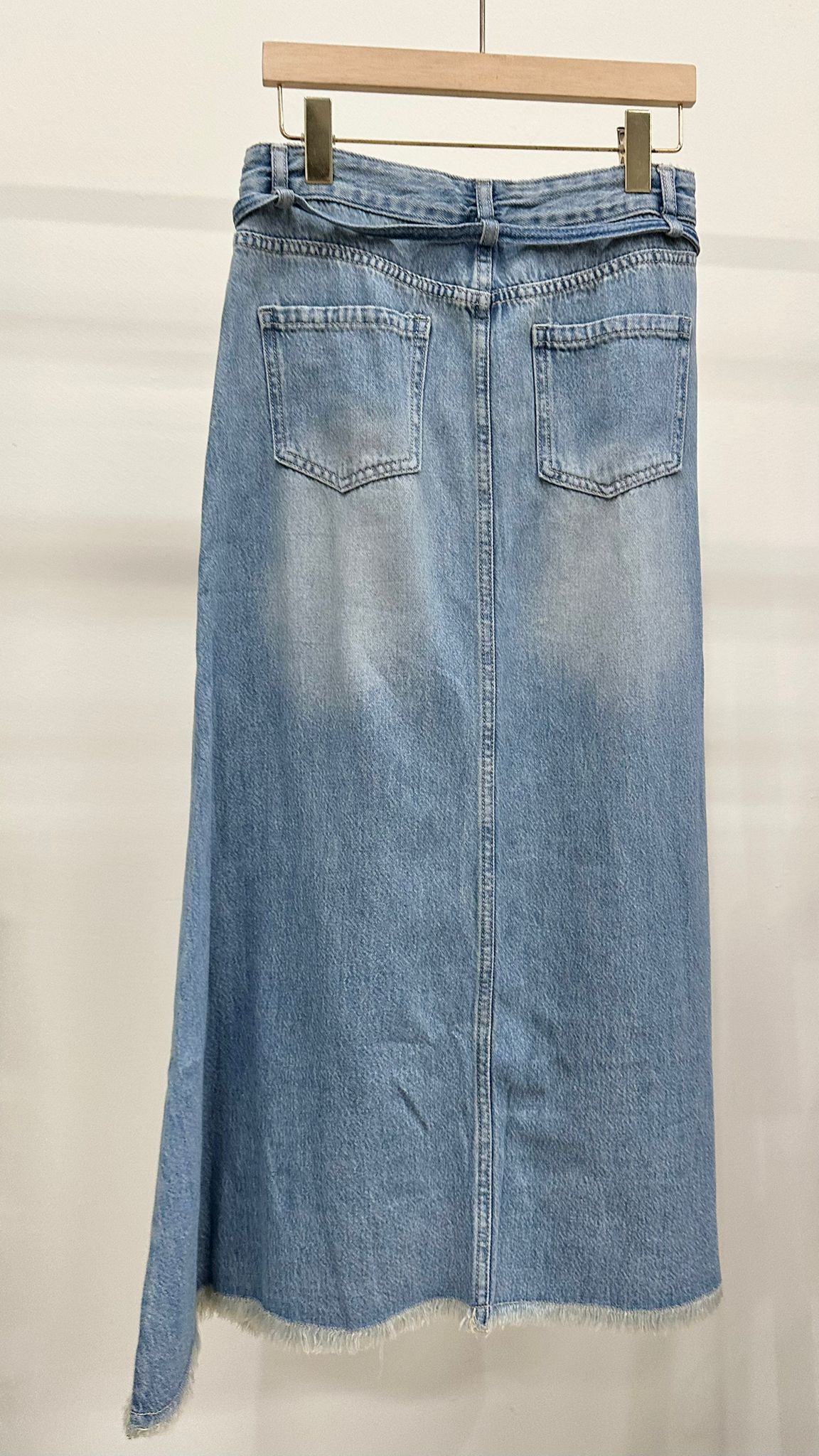(D2054)Denim Skirt