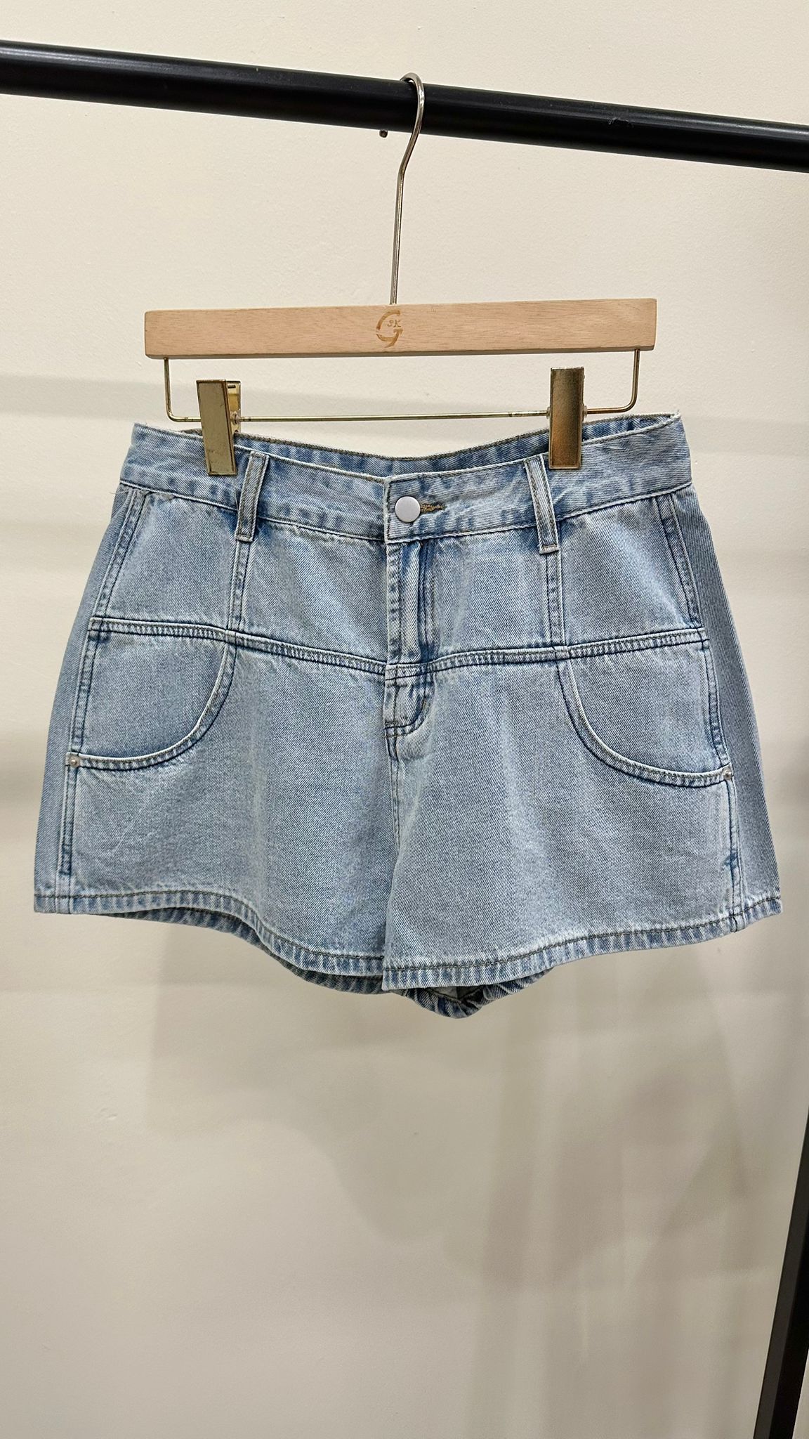 (D2057)Denim Shorts
