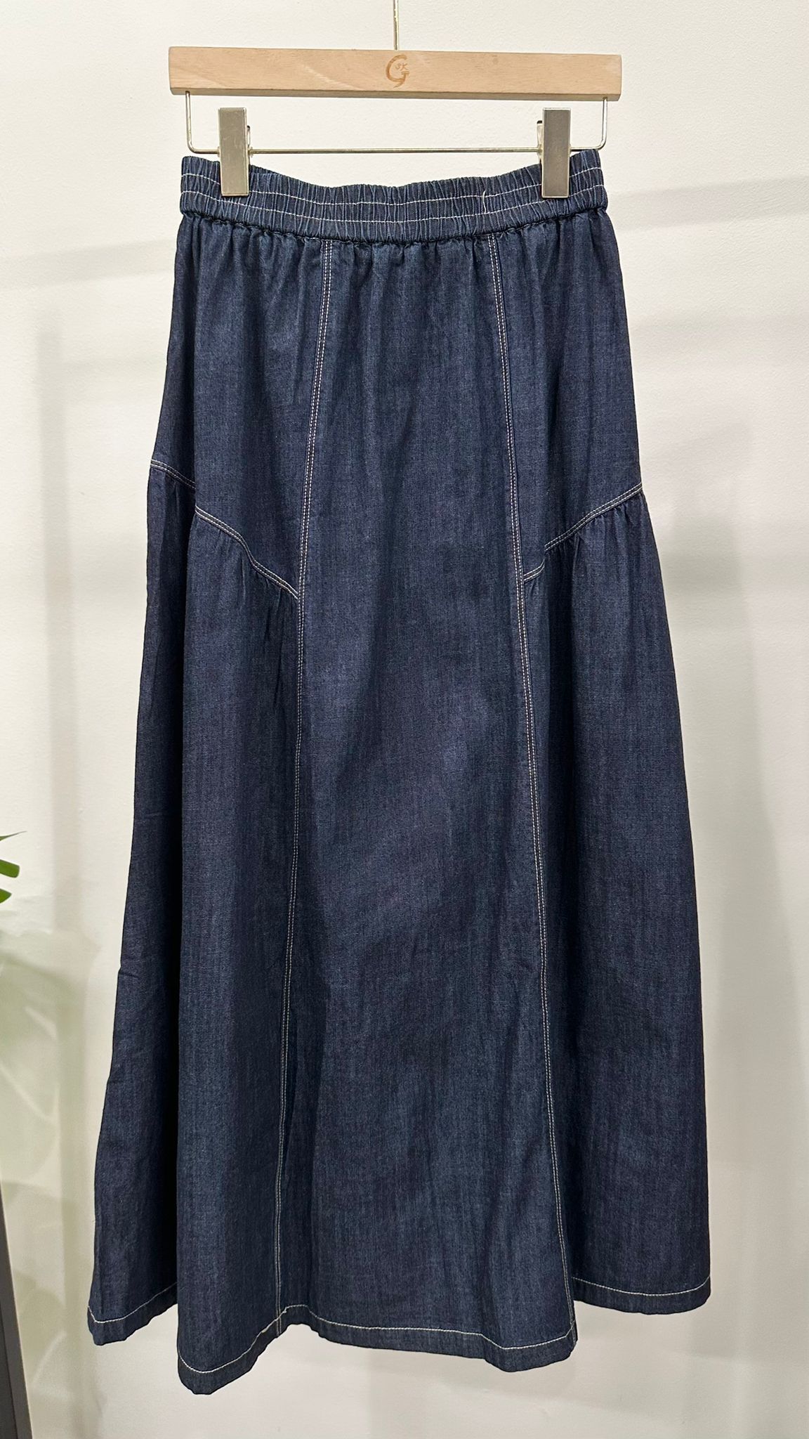 (D2064)Denim Skirt