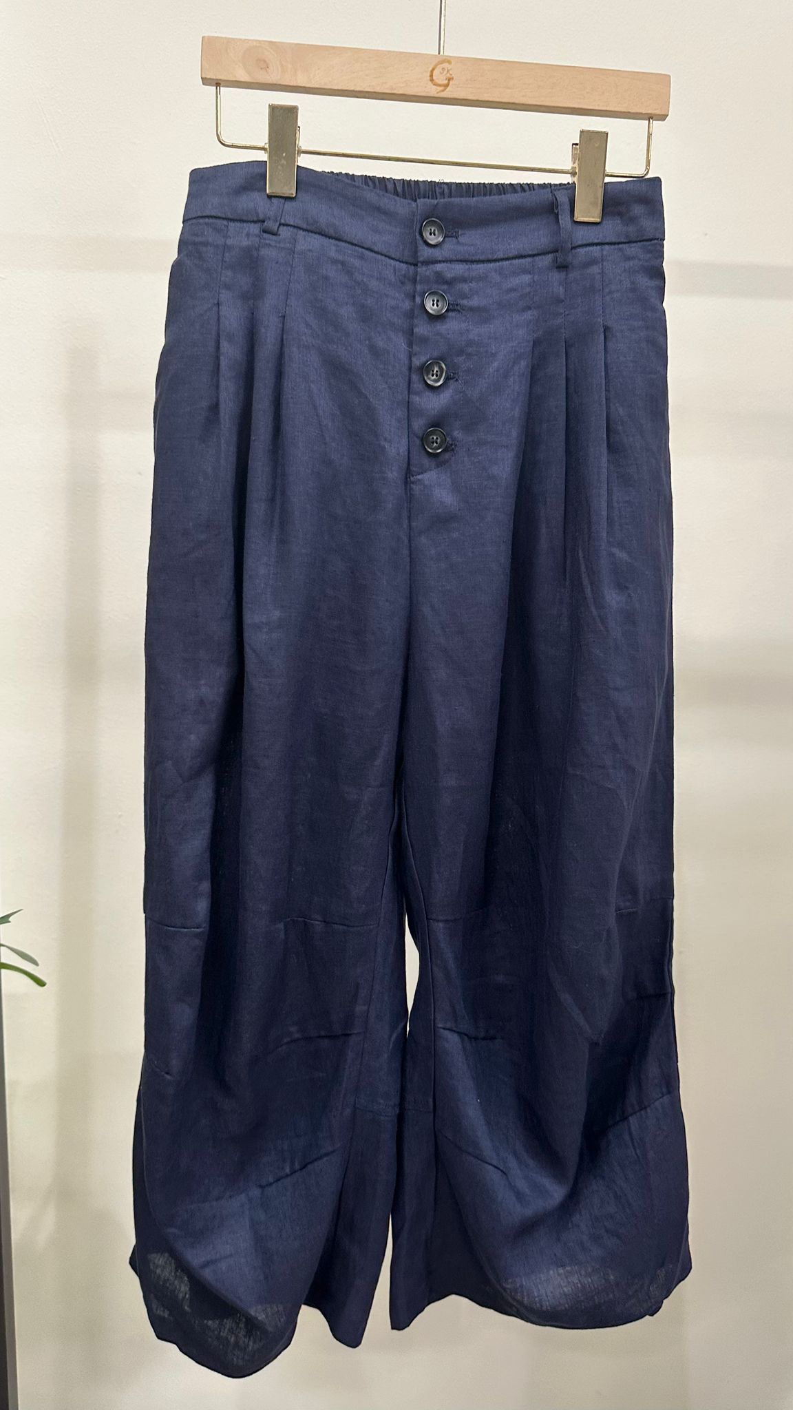 (D2073)Linen Pants