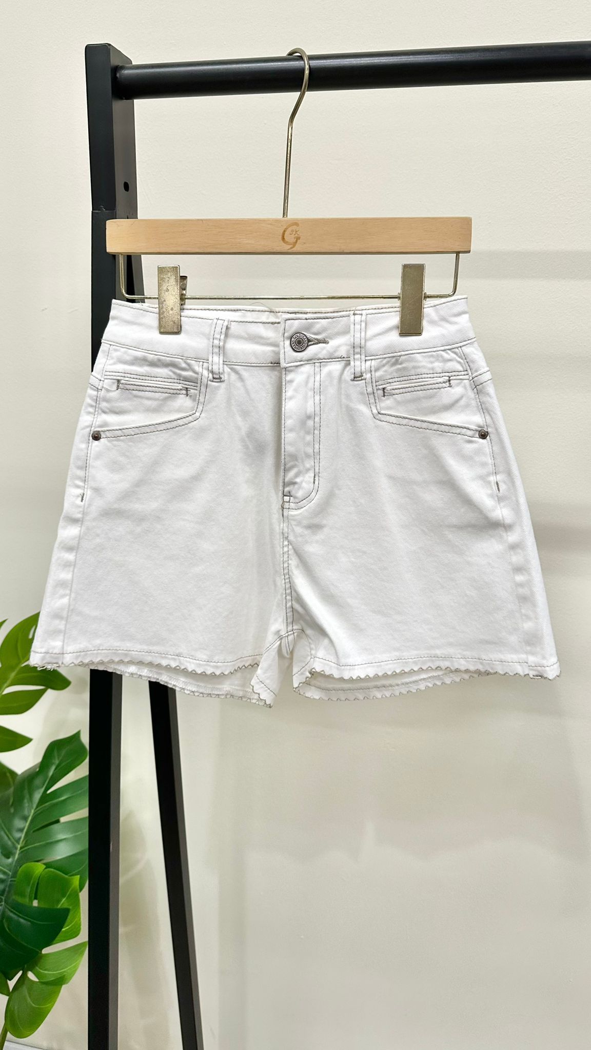 (D2096)Denim Shorts