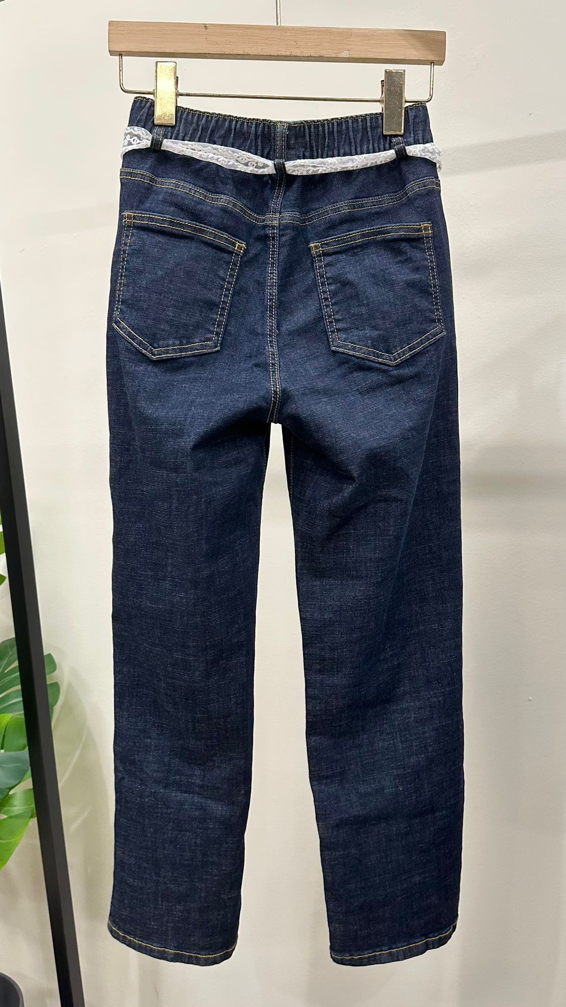 (D2105)Denim Pants