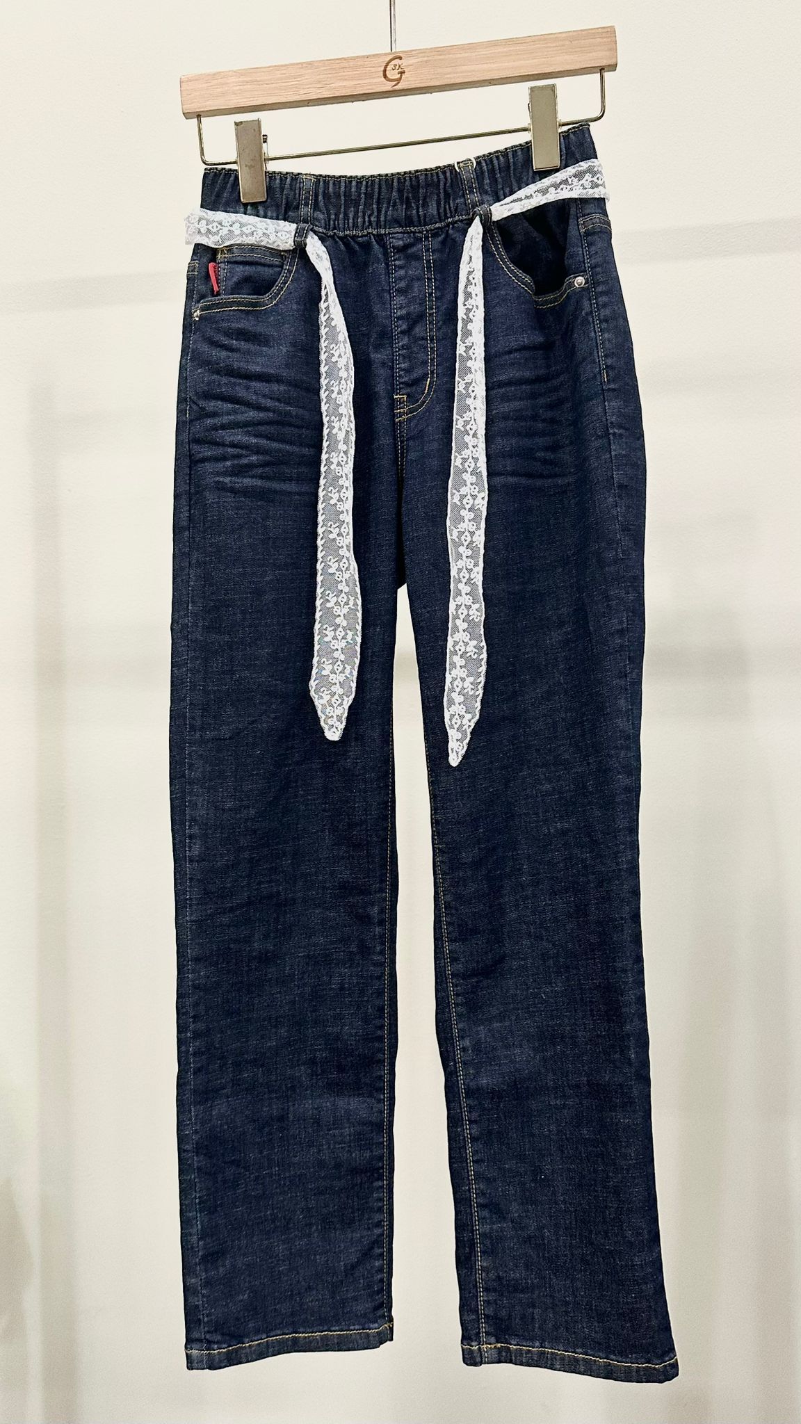 (D2105)Denim Pants