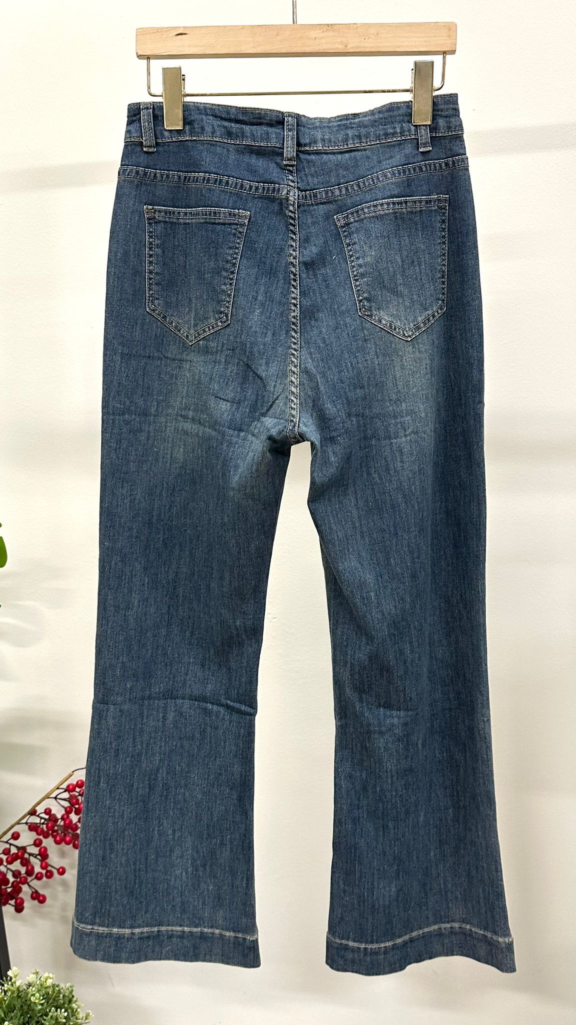 (D2135)Denim Pants