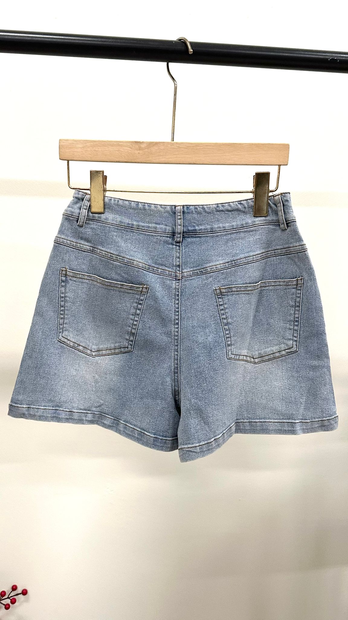(D2136)Denim Shorts