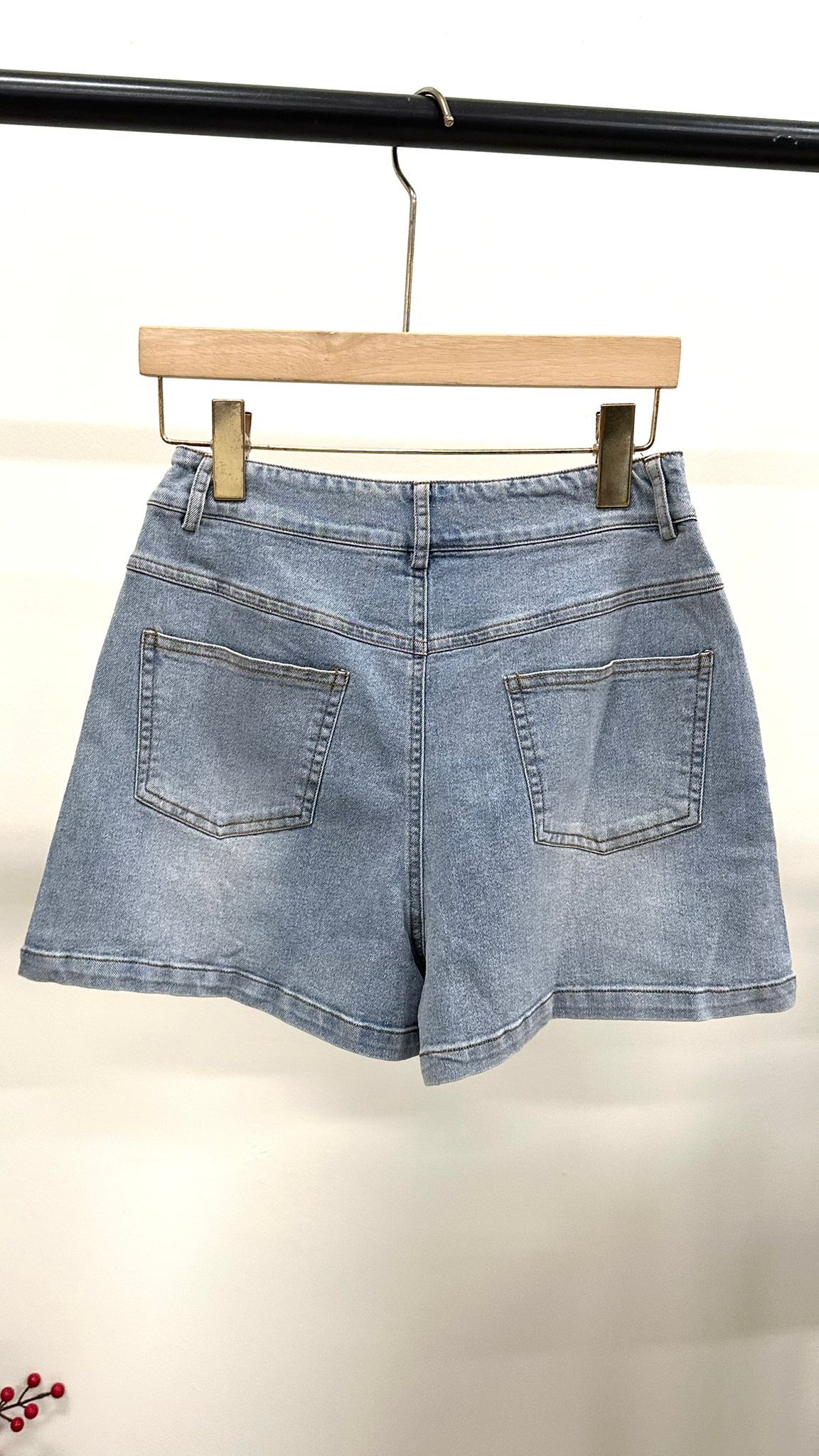 (D2136)Denim Shorts