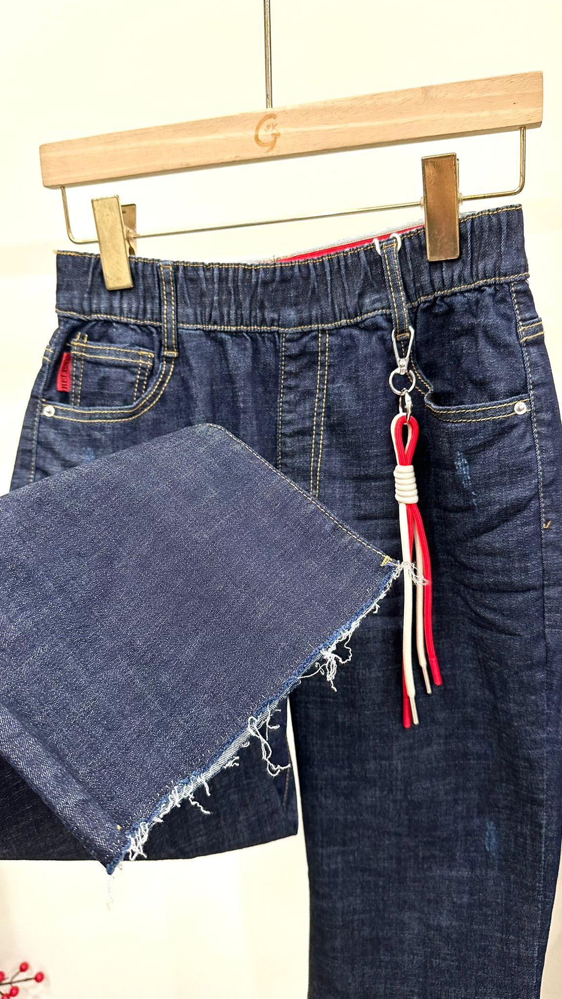 (D2149)Denim Pants