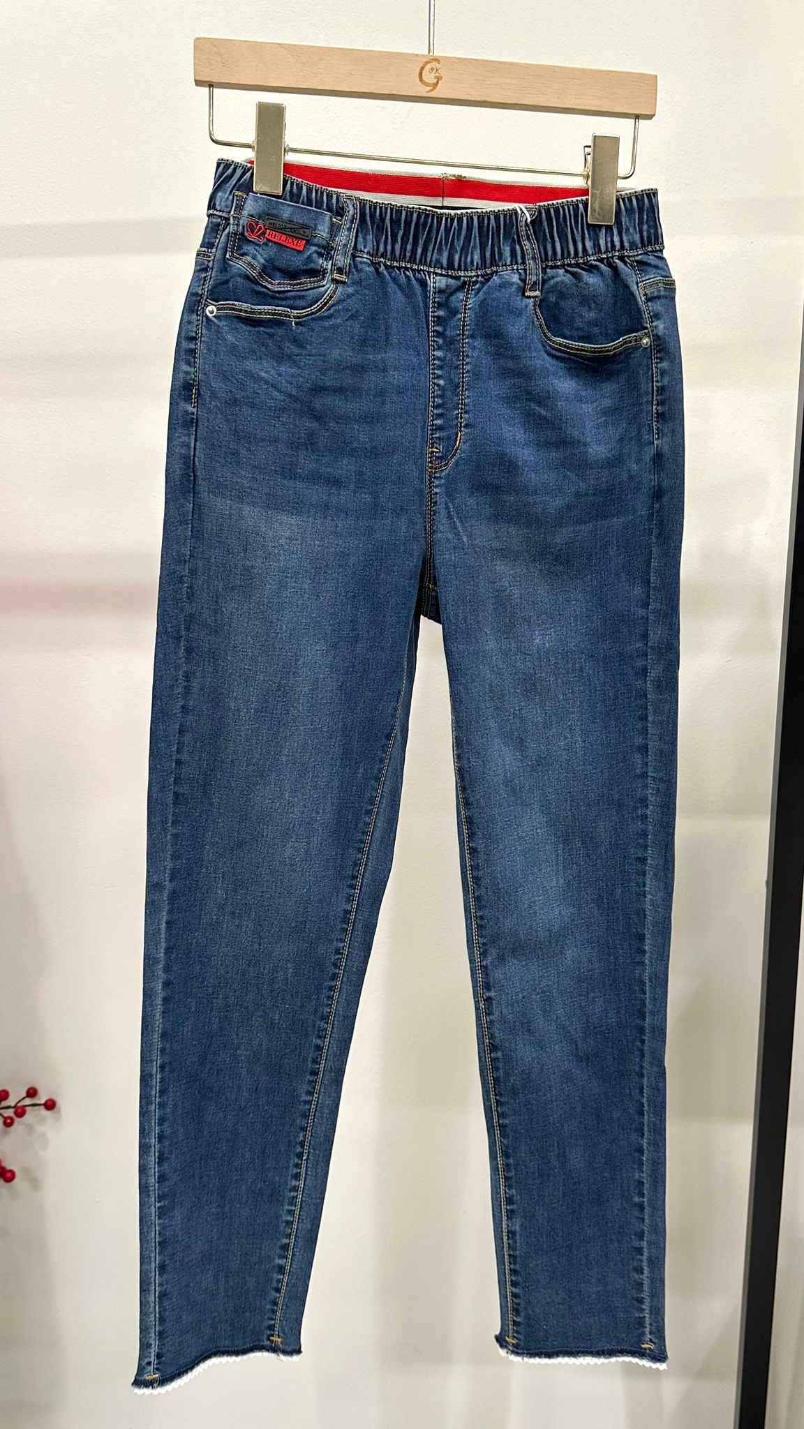 (D2150)Denim Pants