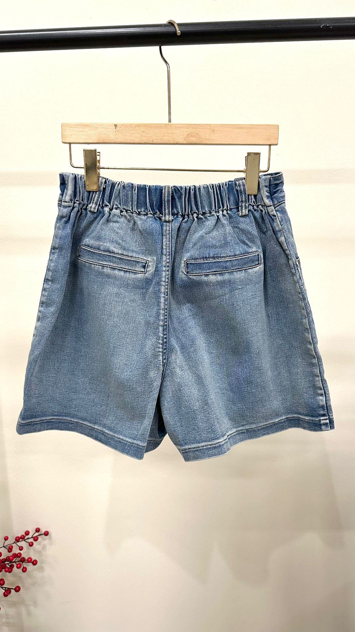 (D2153)Denim Shorts
