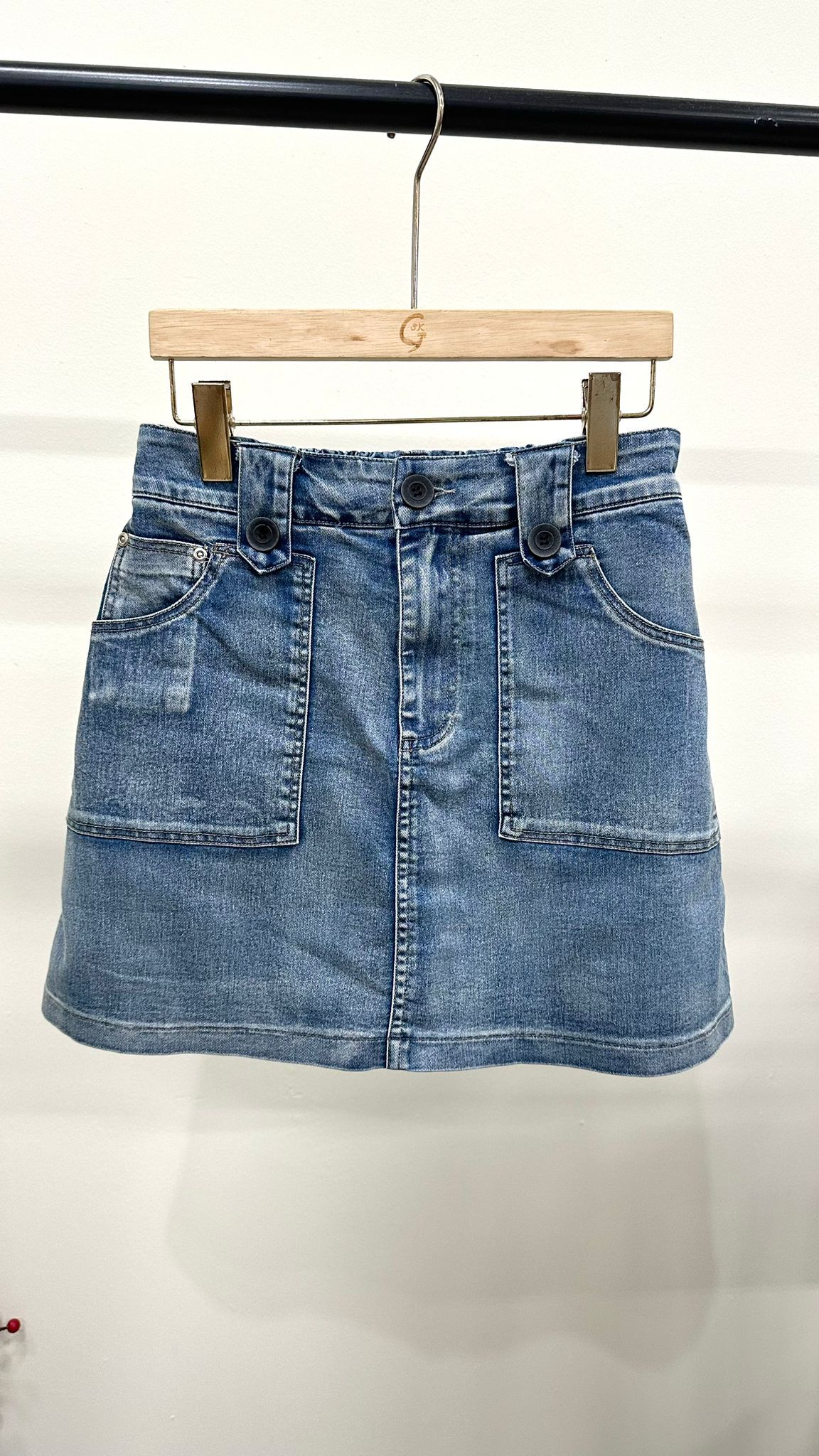 (D2153)Denim Shorts