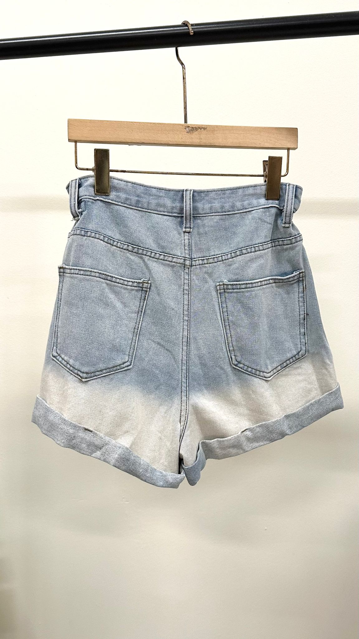 (D2162)Denim Shorts