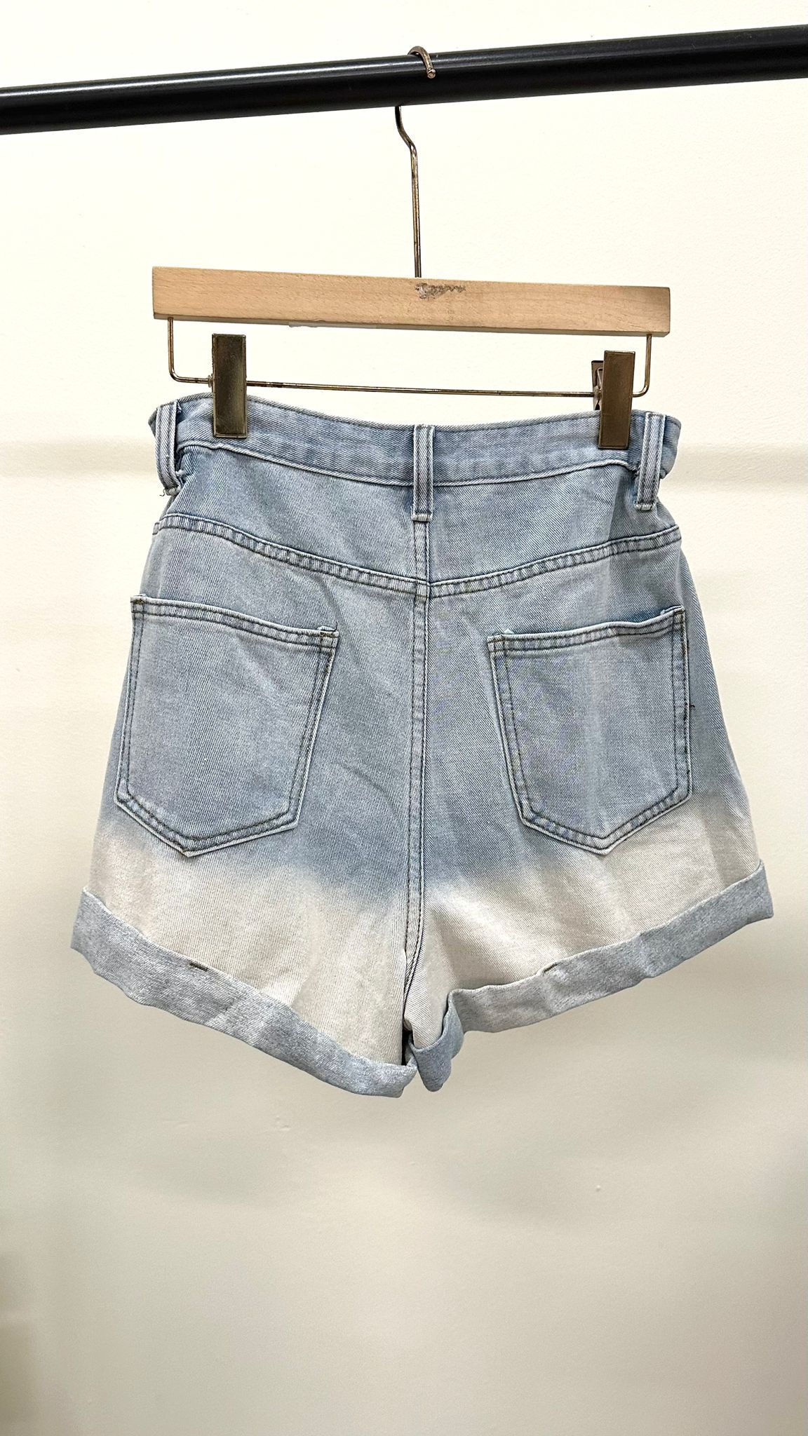 (D2162)Denim Shorts
