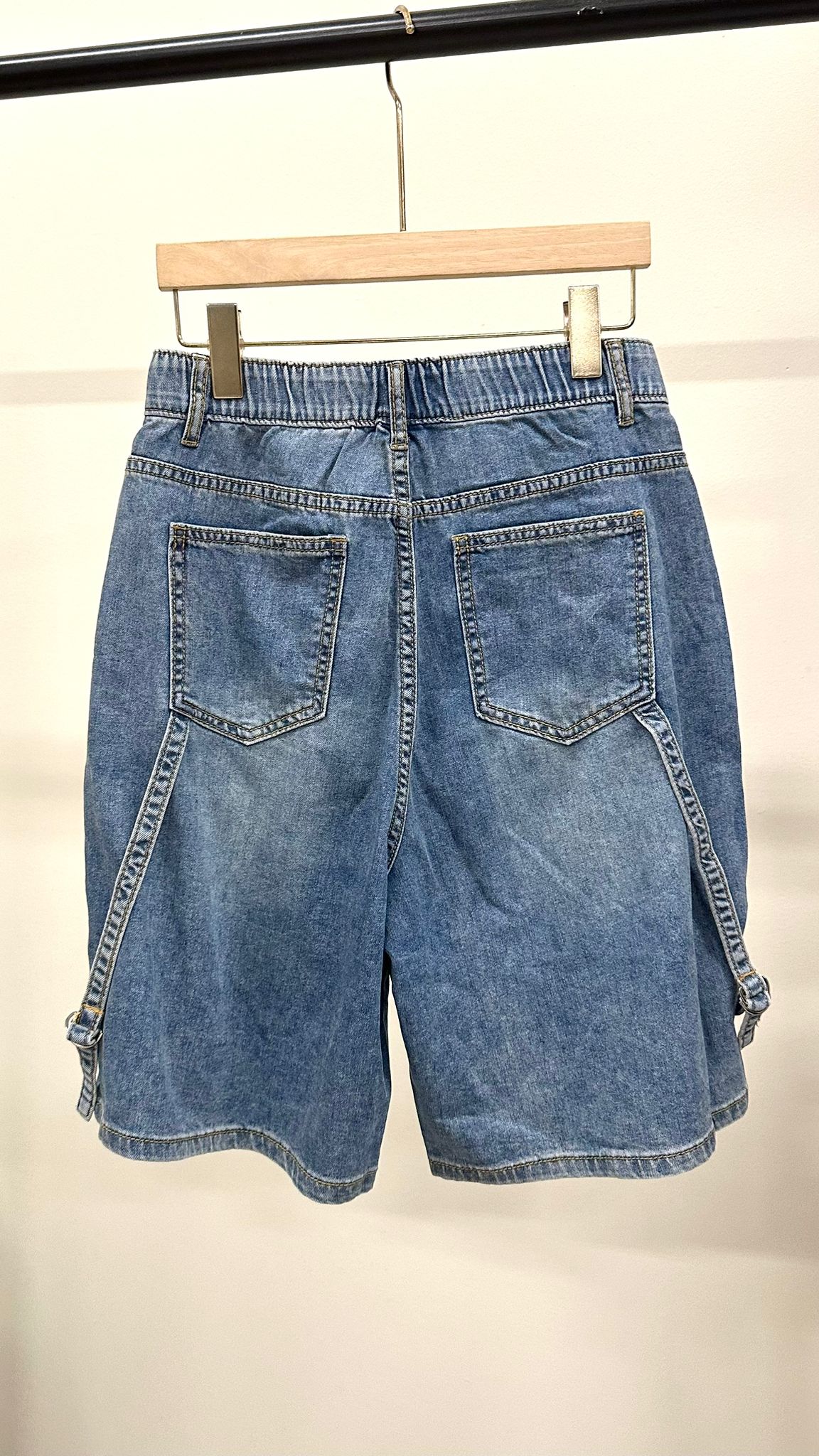 (D2169)Denim Shorts
