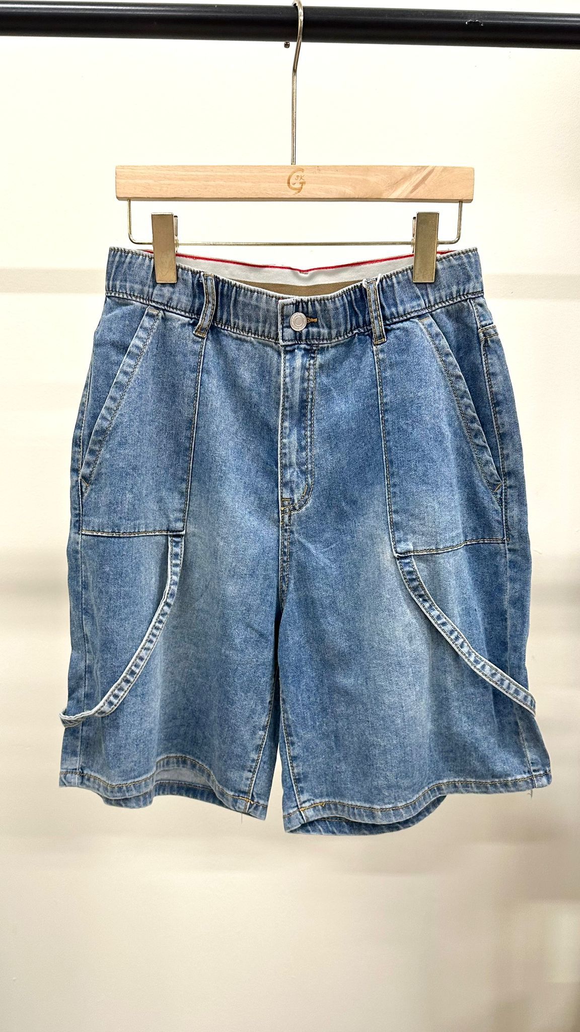 (D2169)Denim Shorts