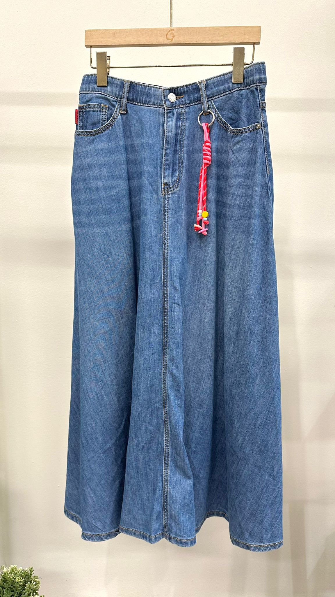 (D2171)Denim Skirt