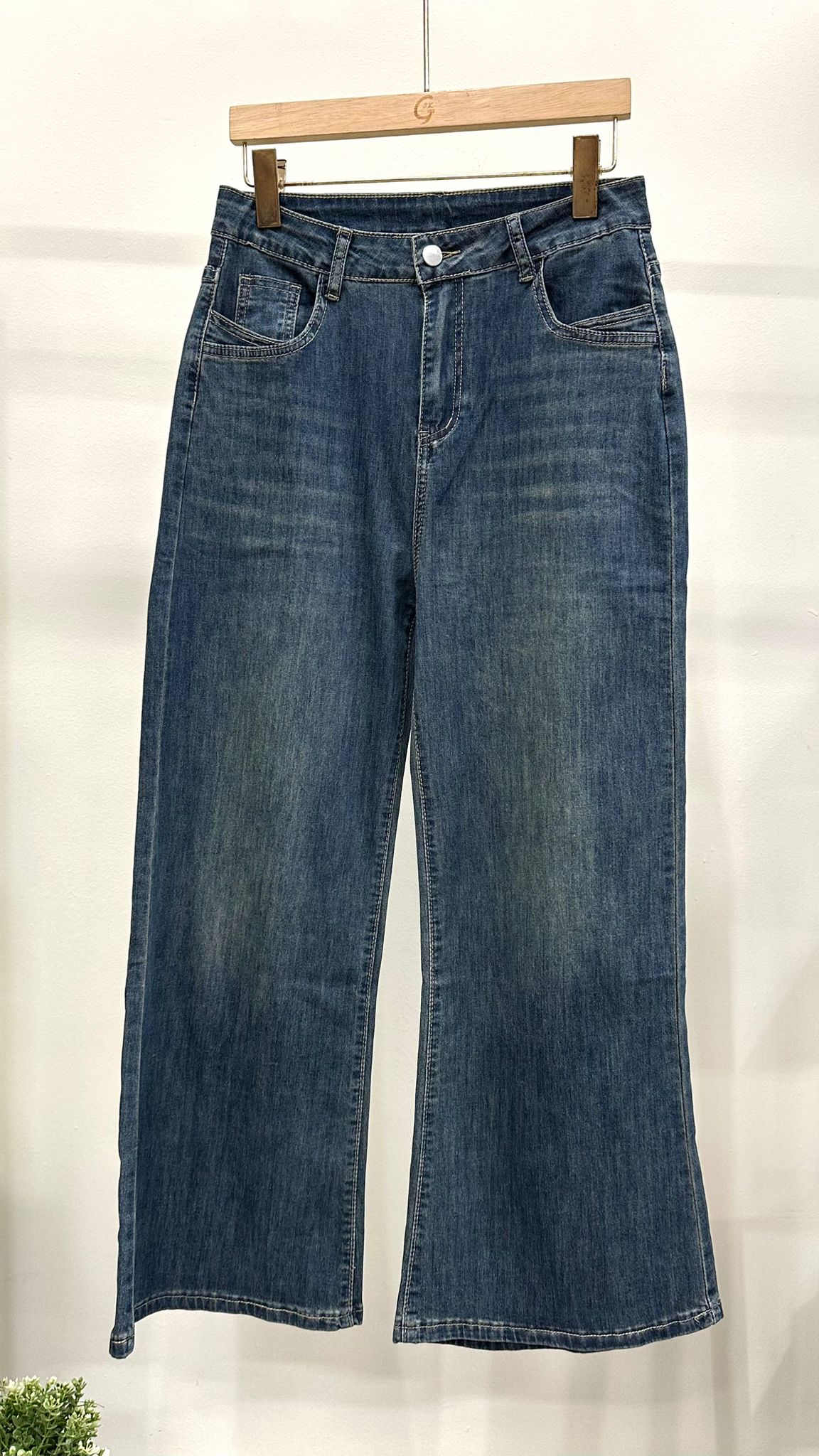 (D2173)Denim Pants
