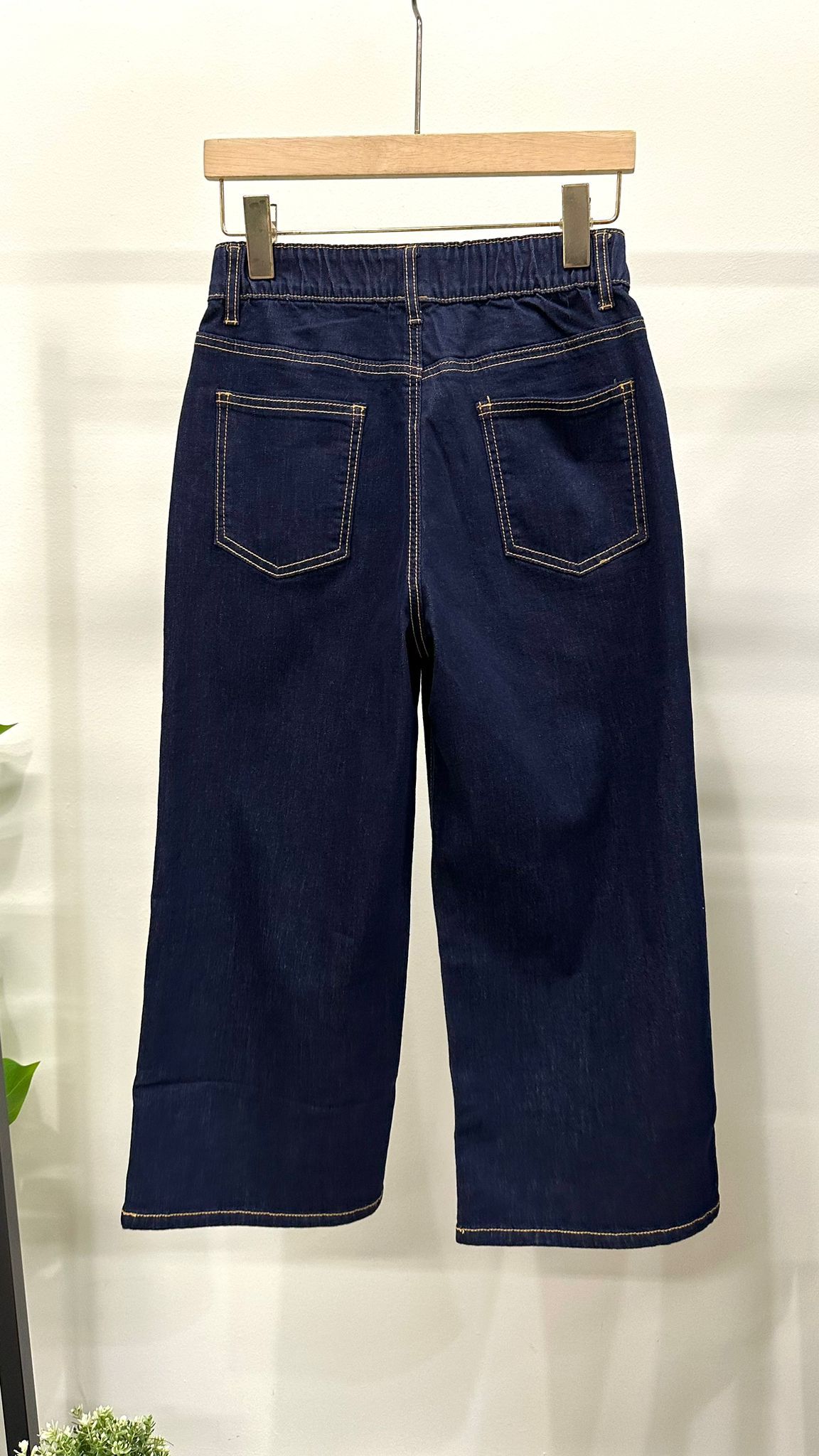 (D2176)Denim Pants