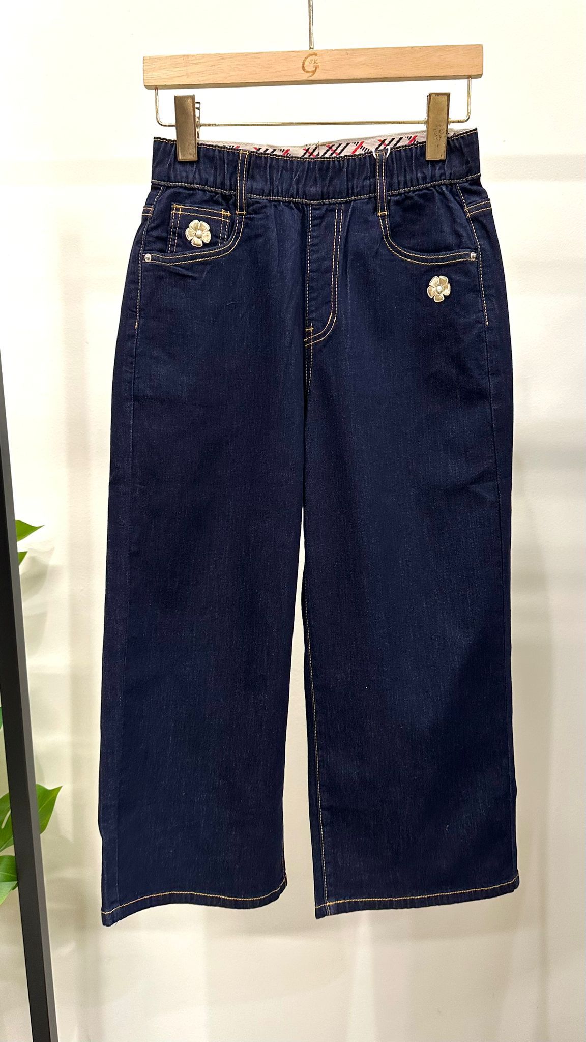 (D2176)Denim Pants