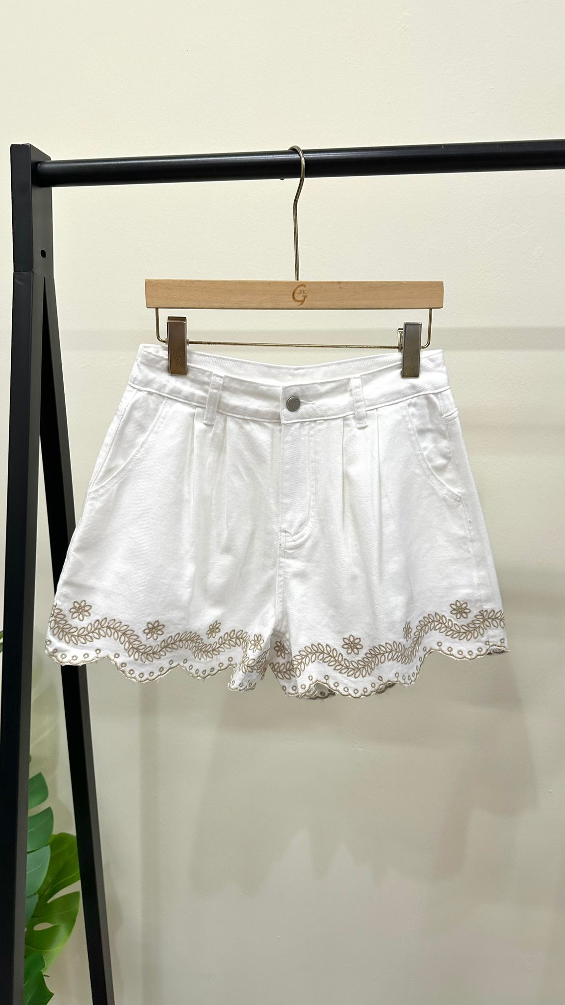 (D2185)Denim Shorts