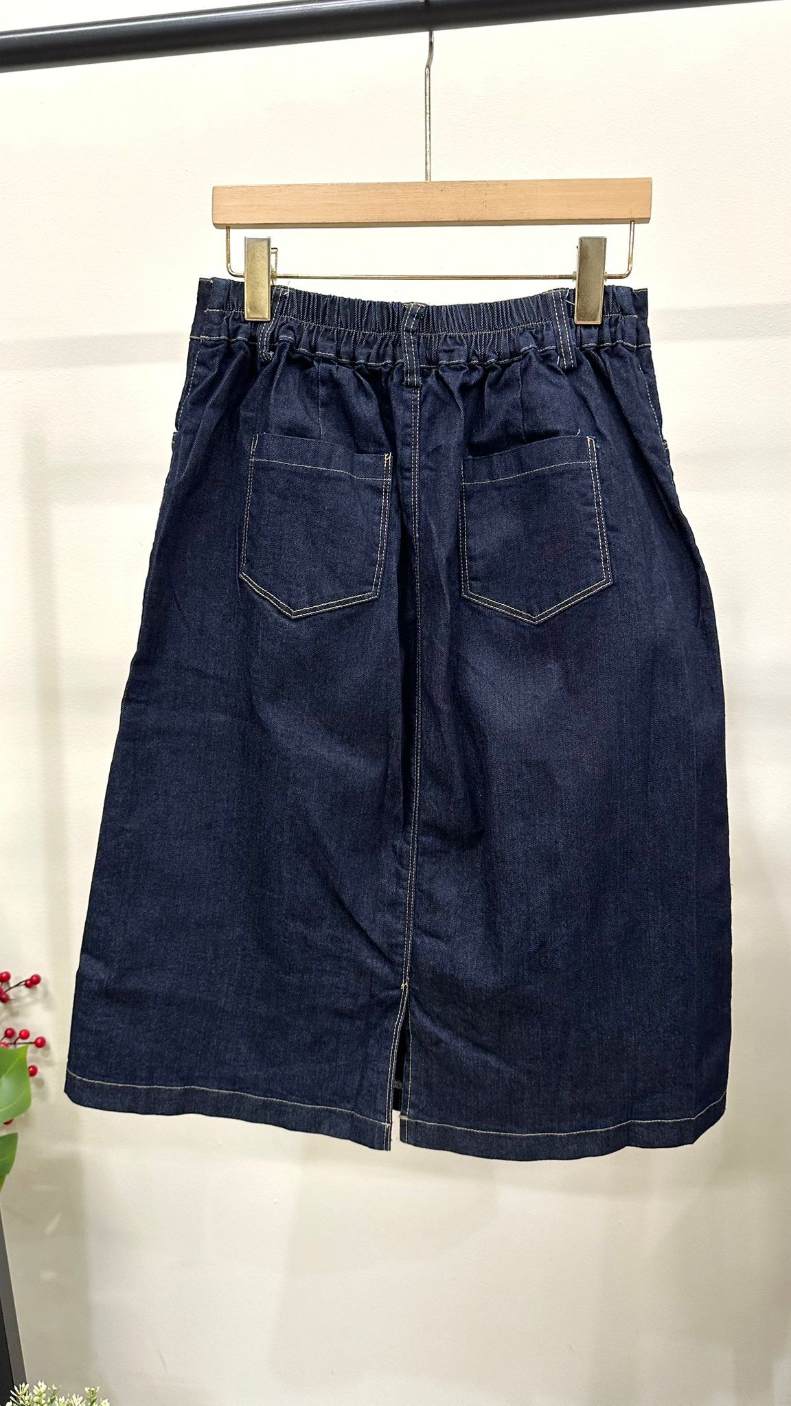 (D2205)Denim Skirt