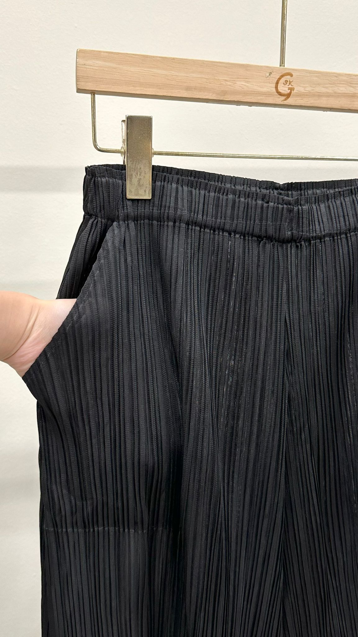 (D2214)Pleated Pants