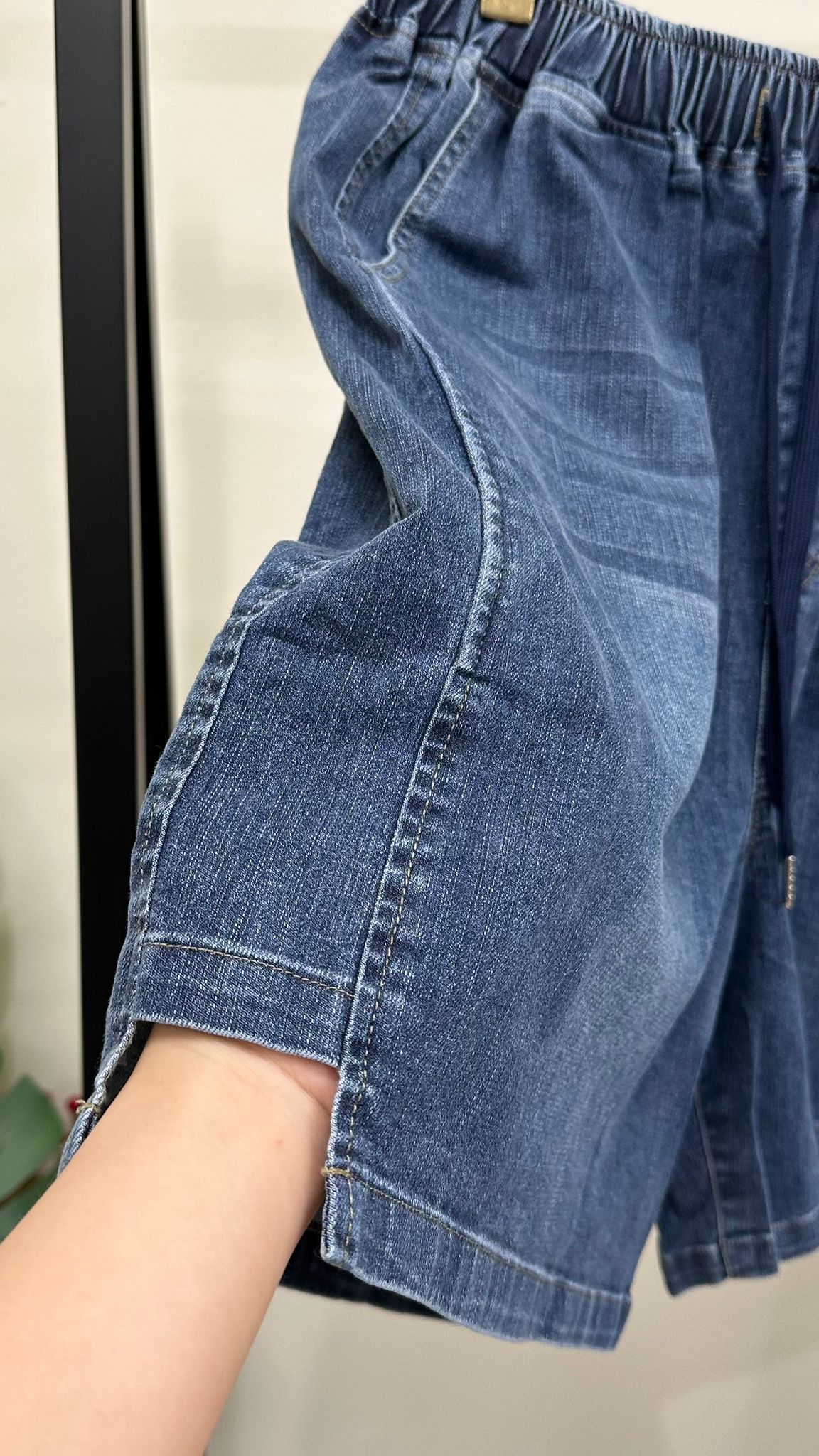 (D2219)Denim Pants