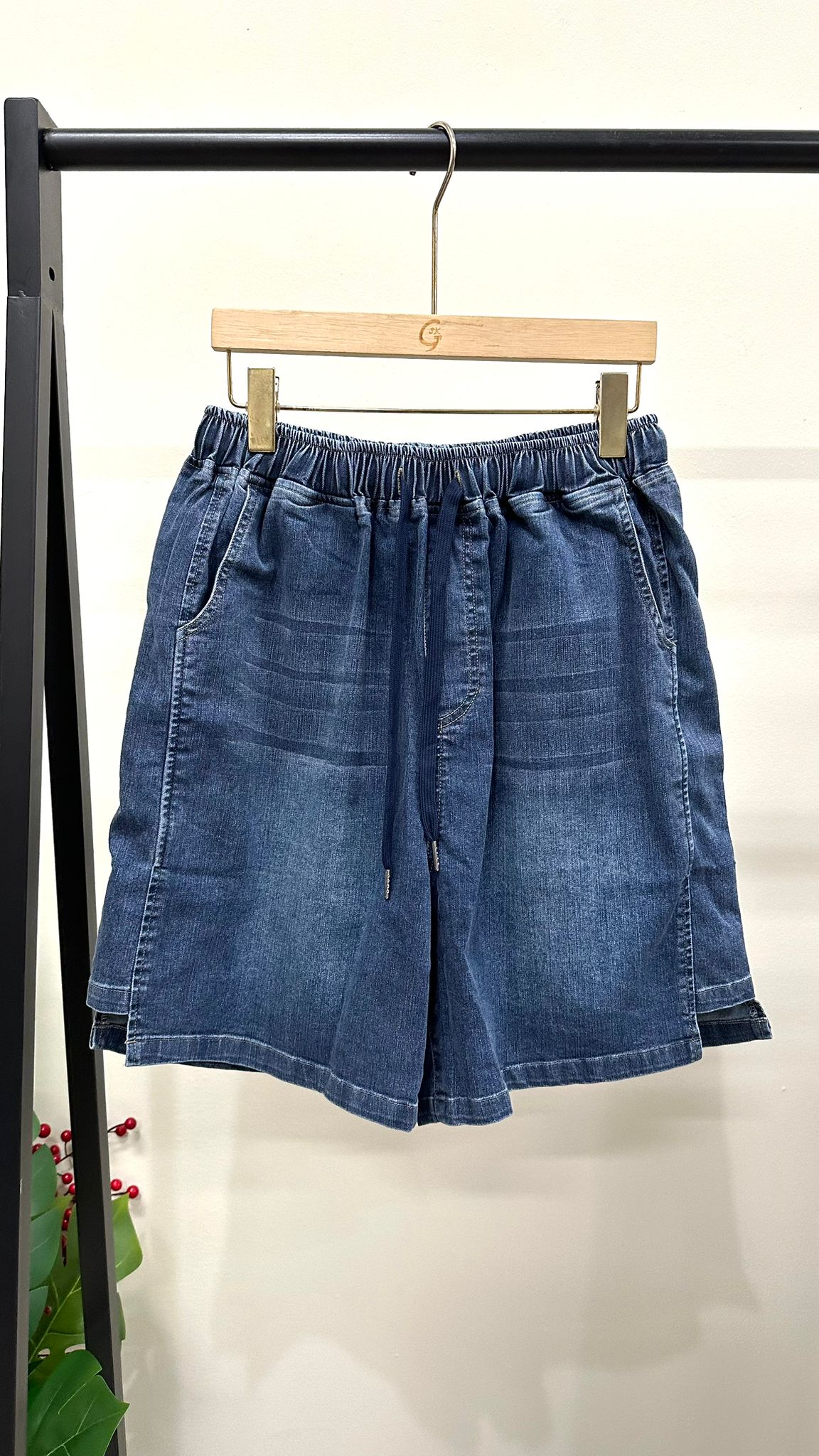 (D2219)Denim Pants
