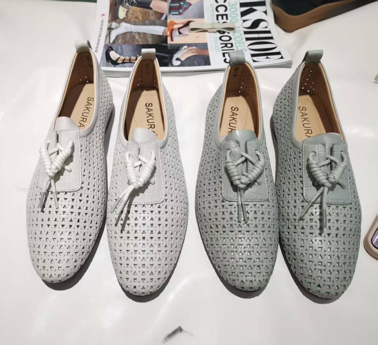 *PO 1-2 MTHS* (D222)Sakura Shoe