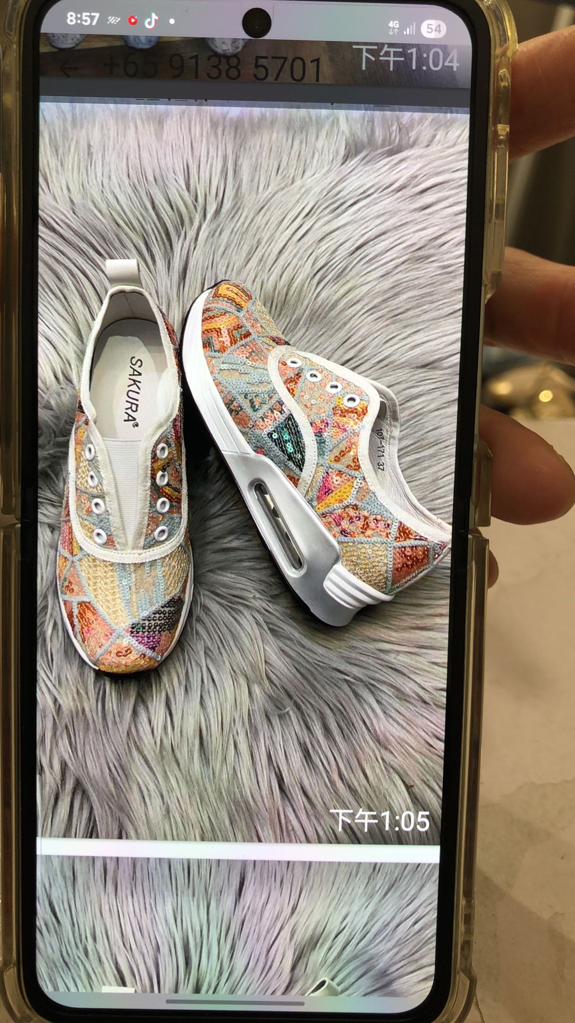 *PO 1-2 MTHS* (D224)Sakura Shoe
