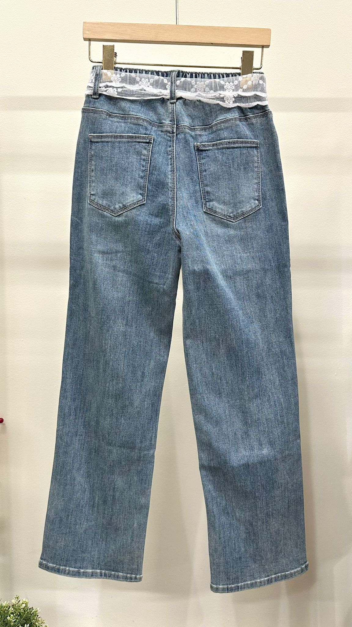 (D2240)Denim Pants