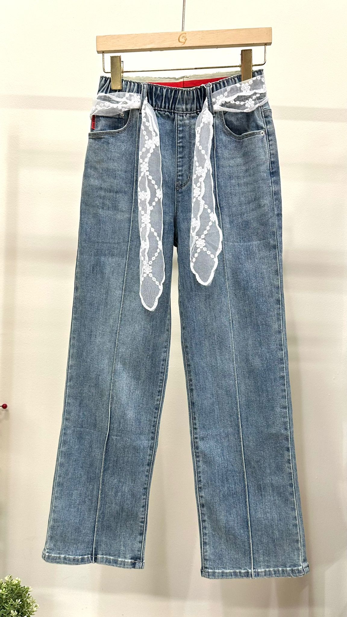 (D2240)Denim Pants