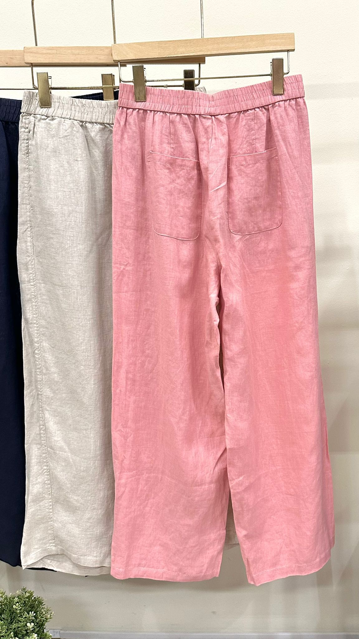 (D2249)Linen Pants