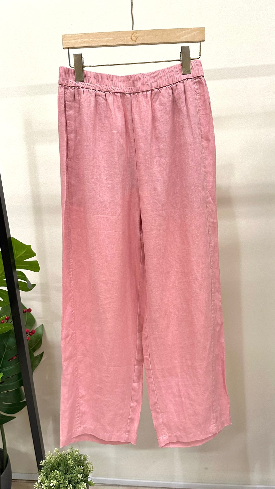 (D2249)Linen Pants