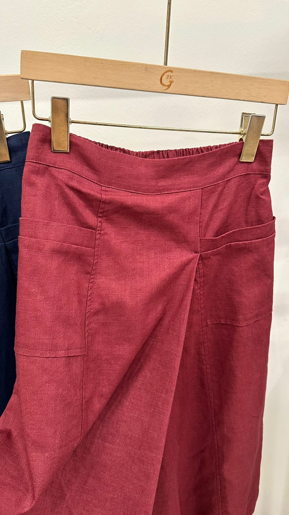(D2254)Linen Pants