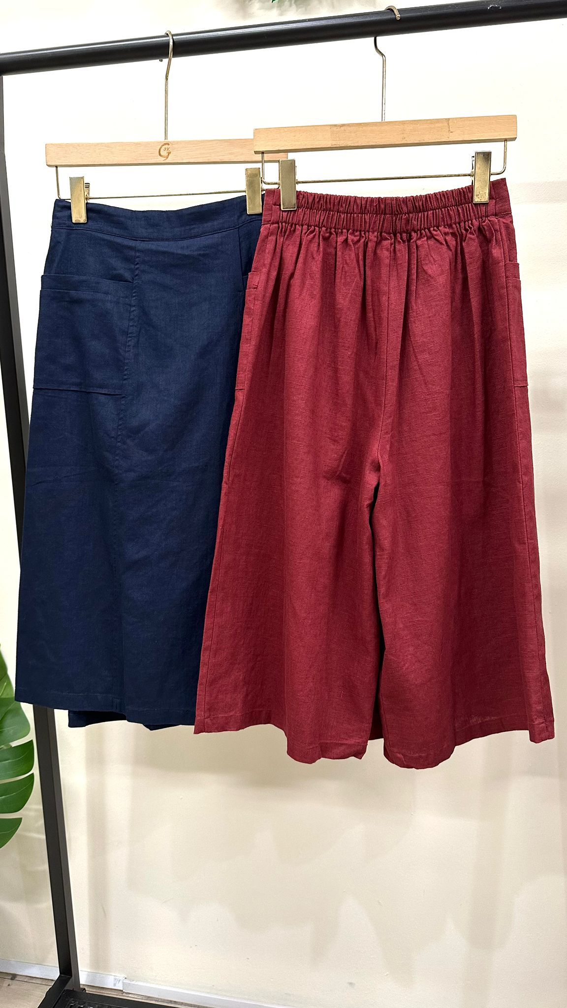 (D2254)Linen Pants