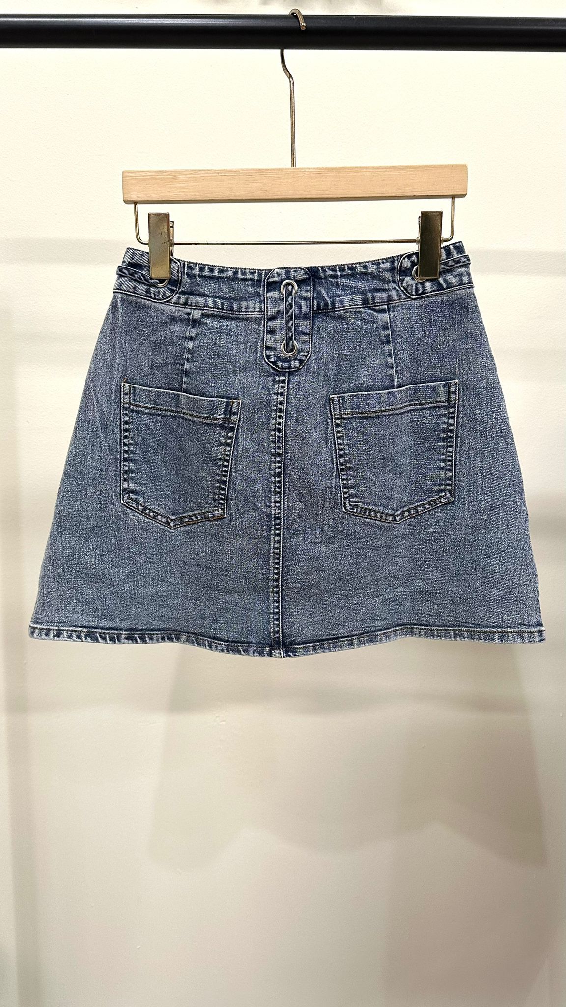 (D2256)Denim Skirt