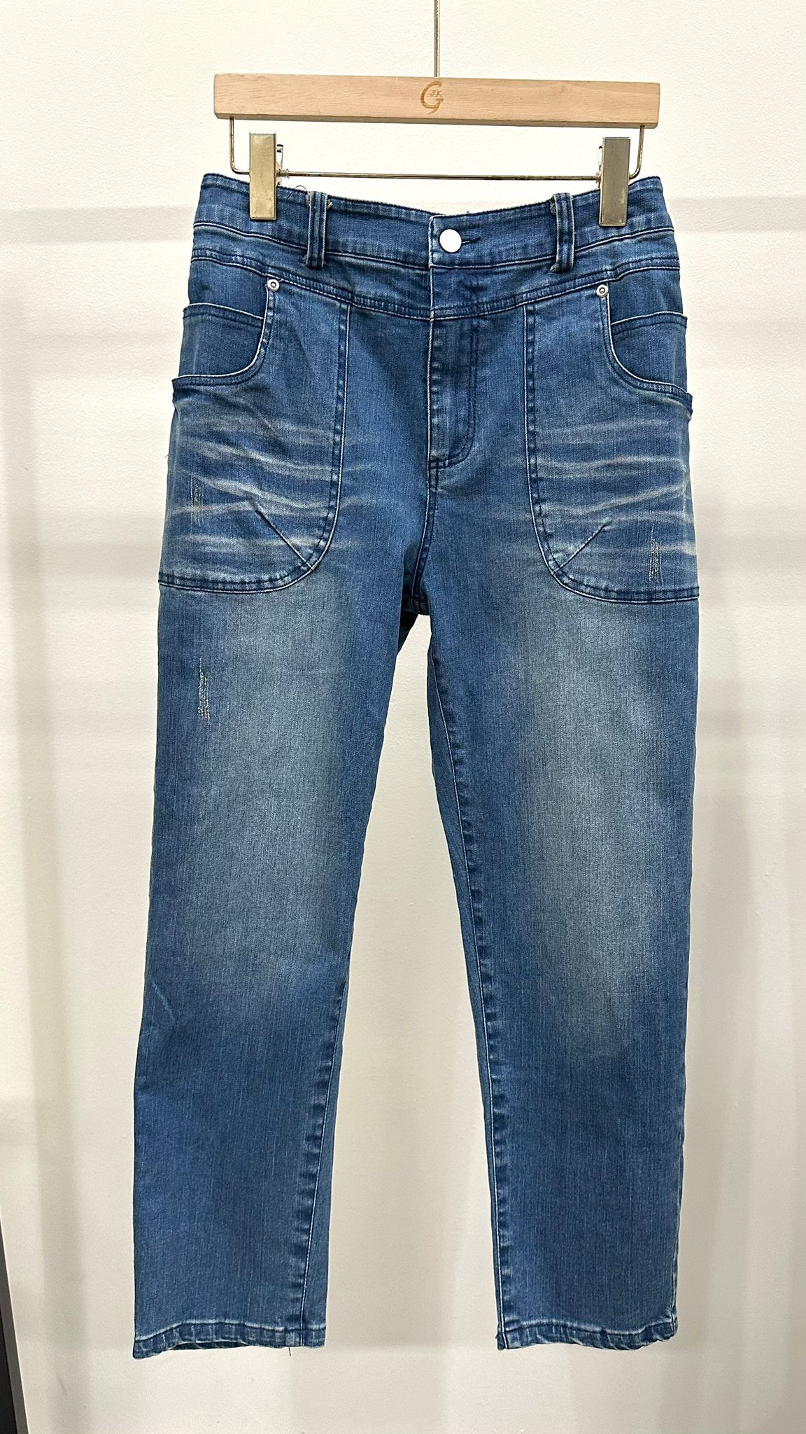 (D2262)Denim Pants