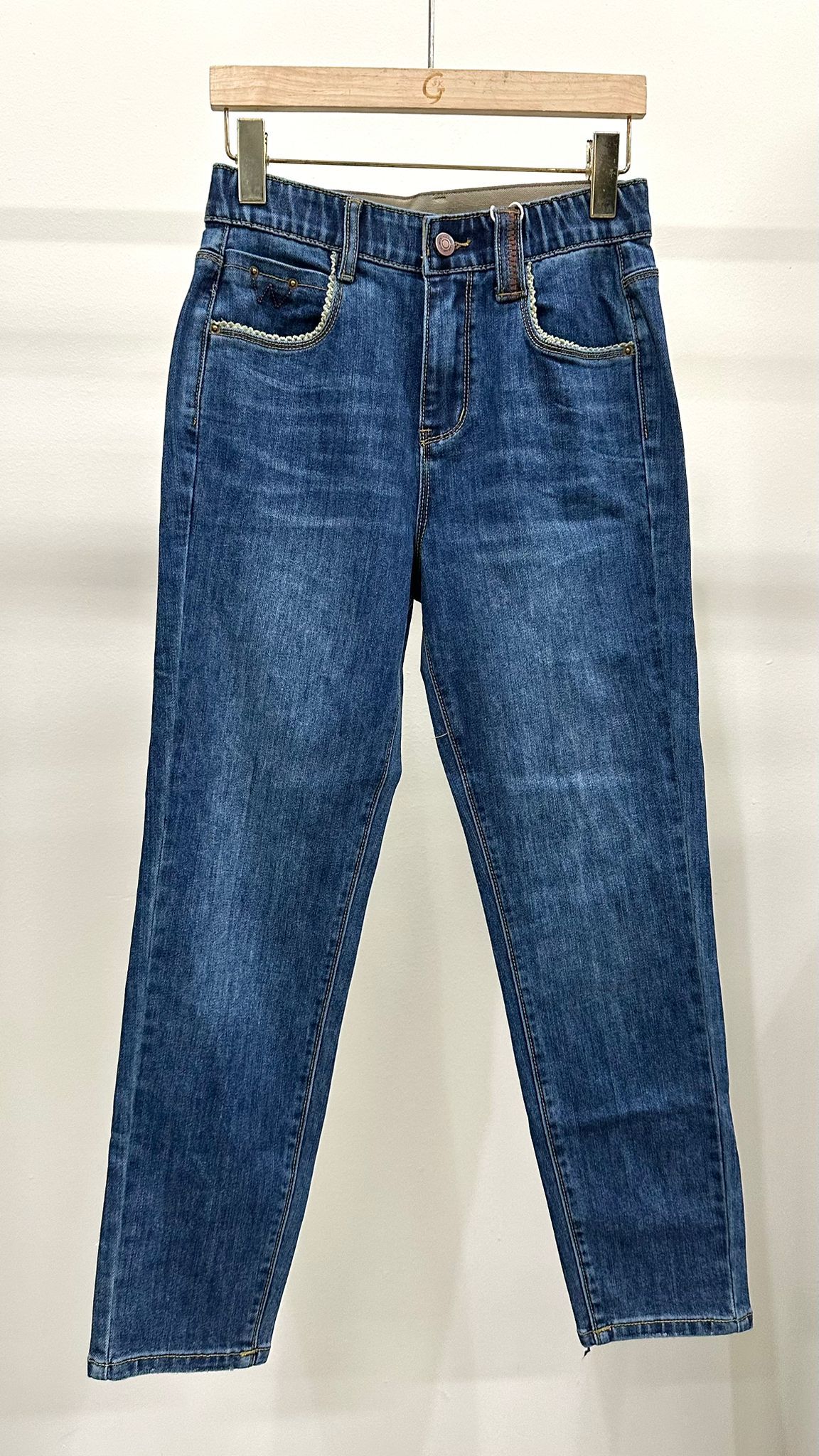 (D2263)Denim Pants