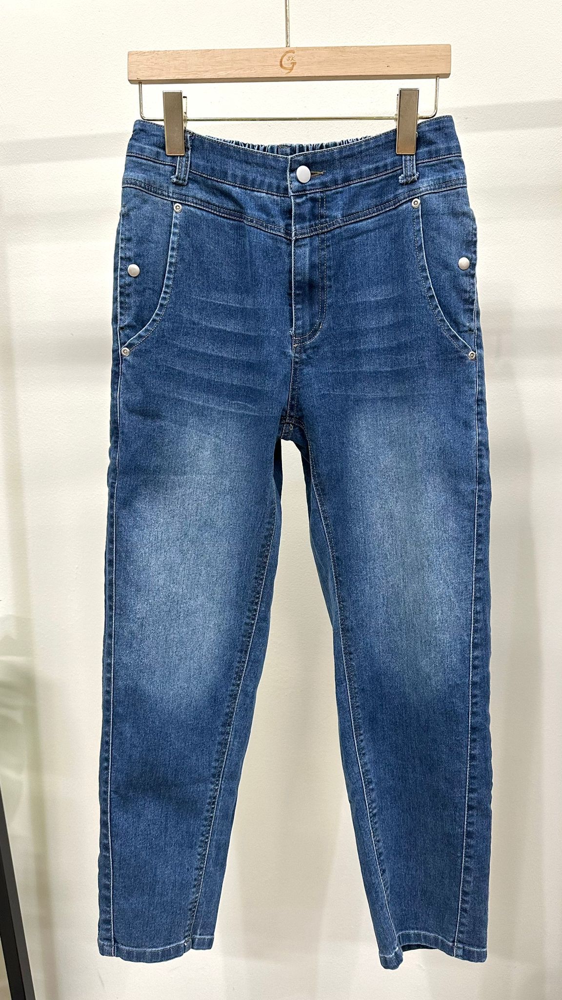 (D2298)Denim Pants