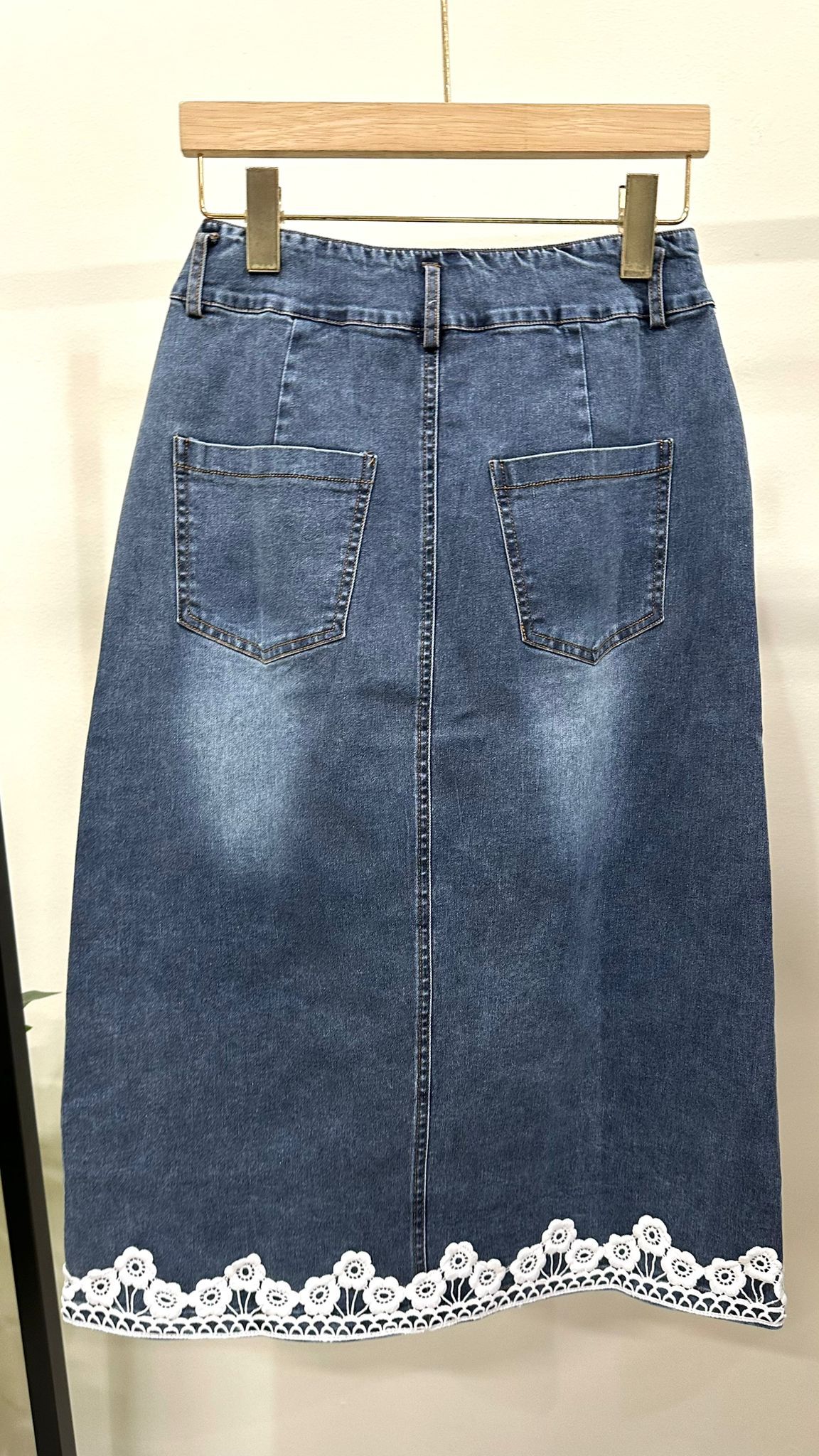 (D2299)Denim Skirt