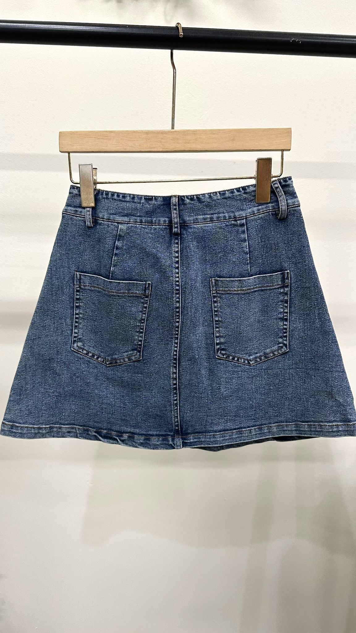 (D2305)Denim Skirt