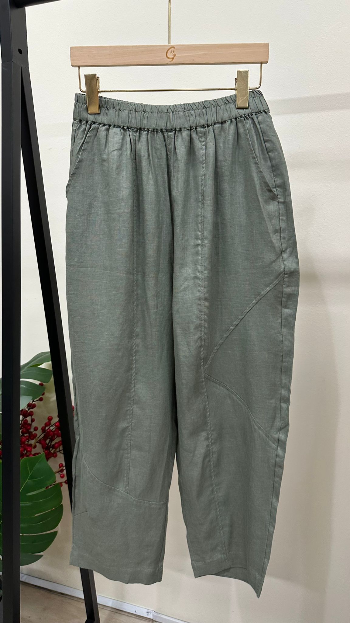 (D2314)Linen Pants