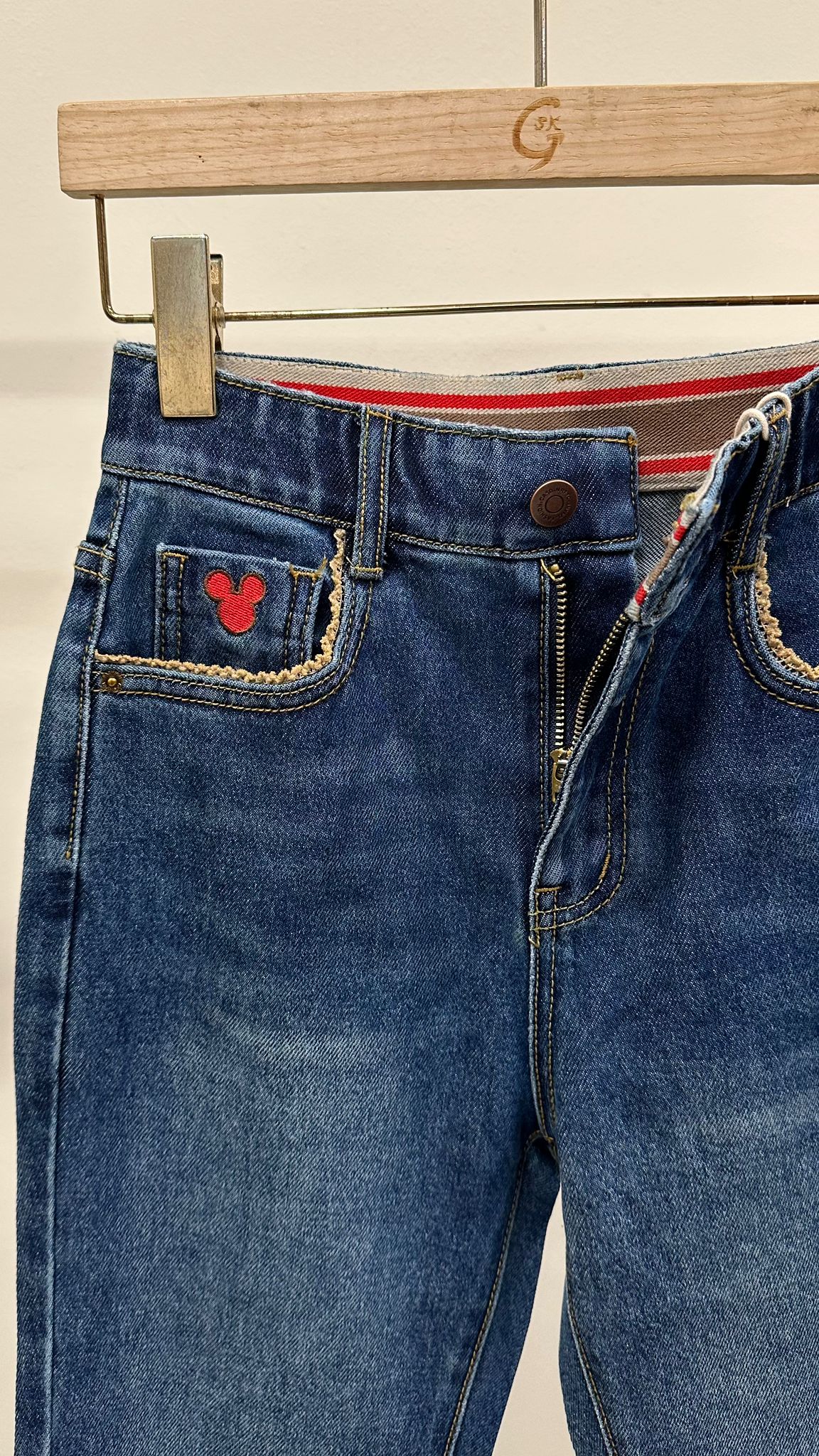 (D2315)Denim Pants