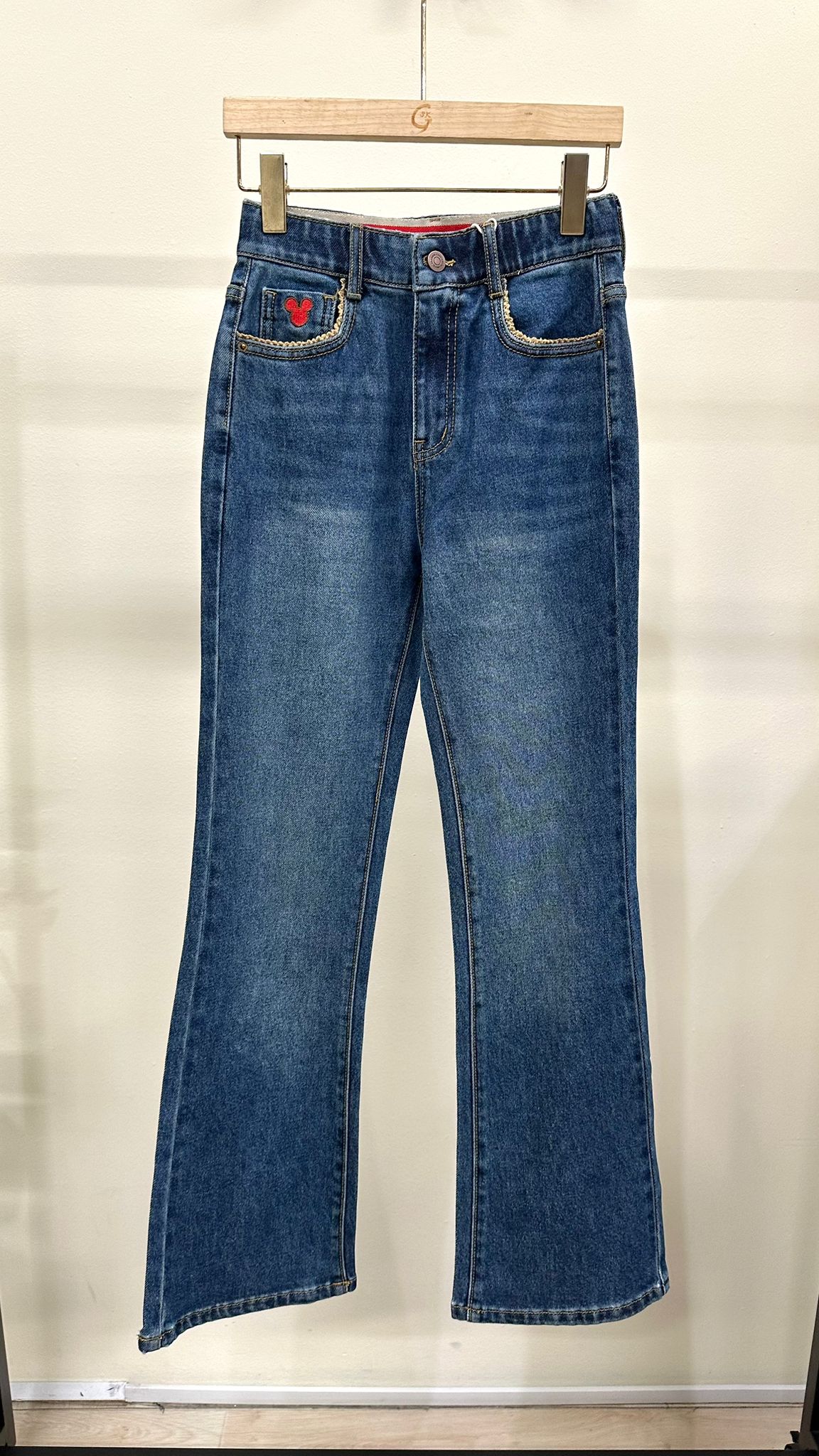 (D2315)Denim Pants