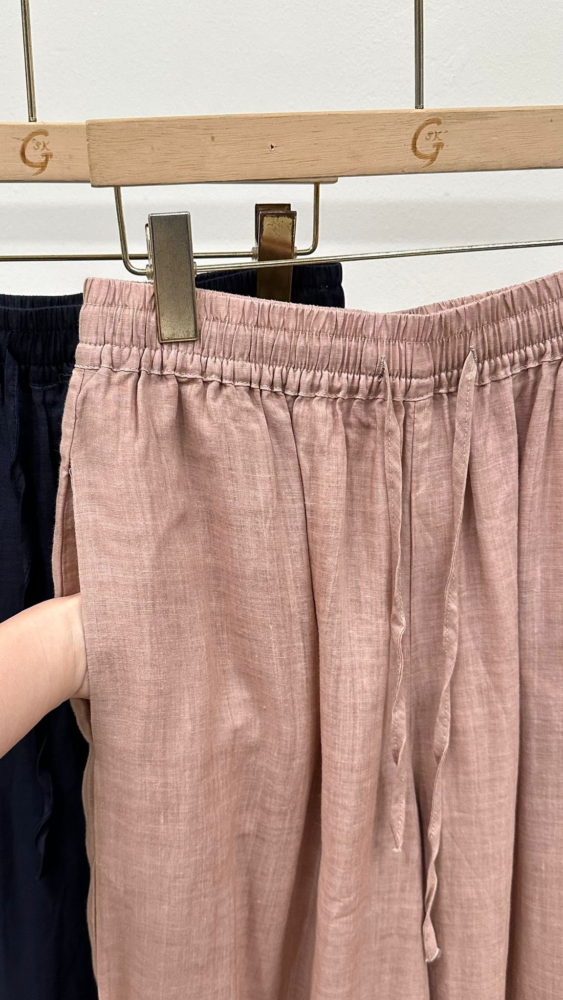 (D2318)Linen Pants