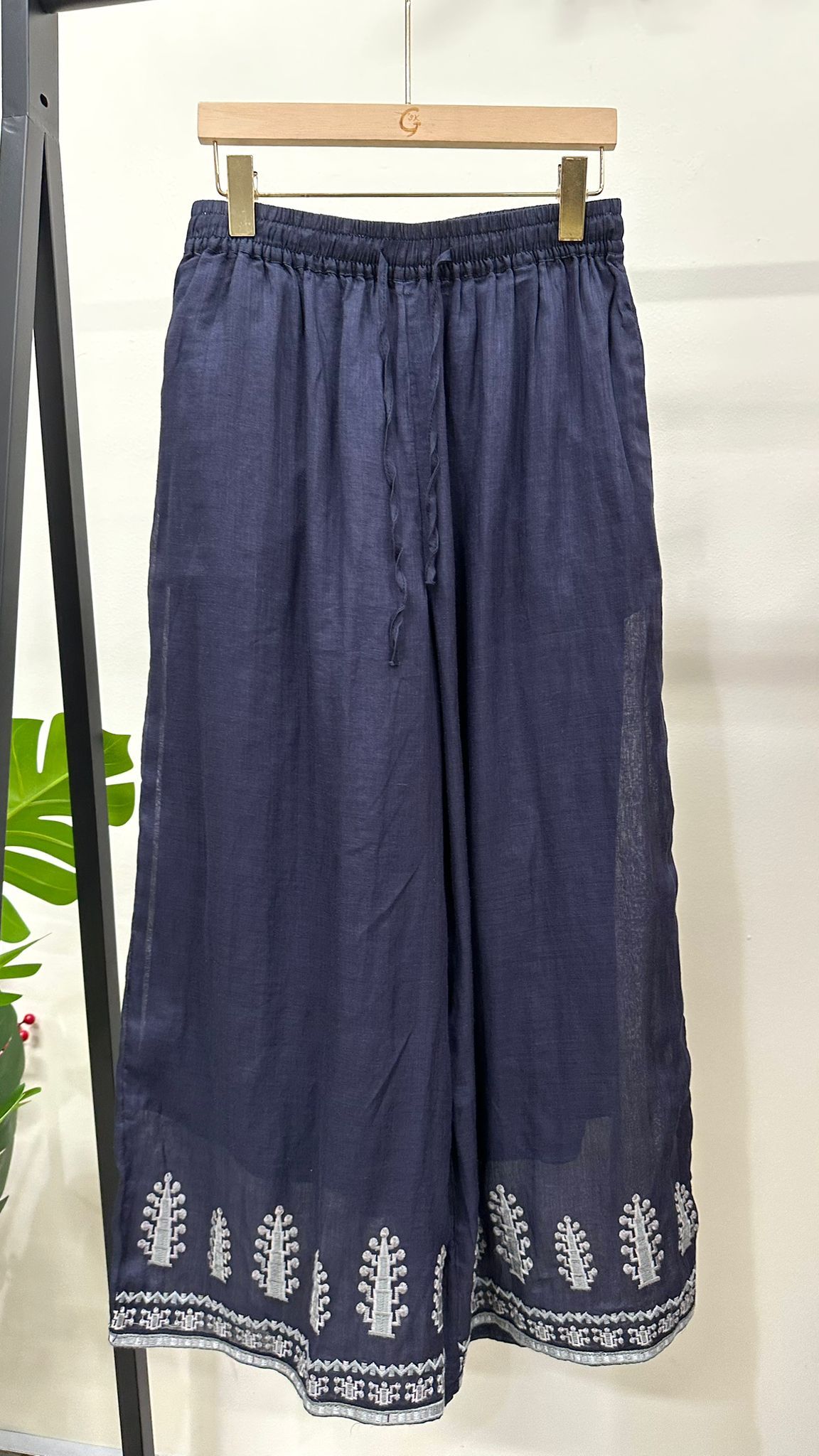 (D2318)Linen Pants